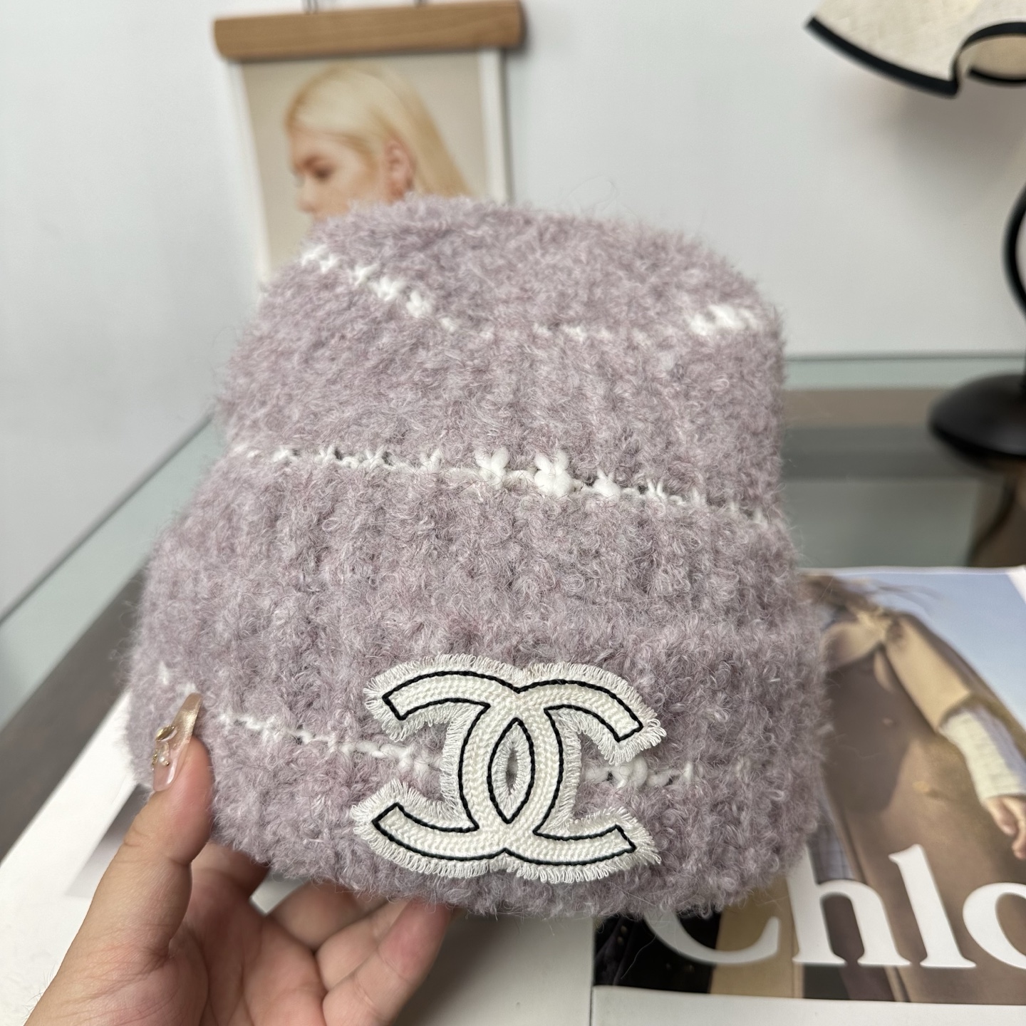 CHANEL香奈儿 秋冬新款针织毛线帽，超火爆💖质感一流，出街超好搭配！减龄神器