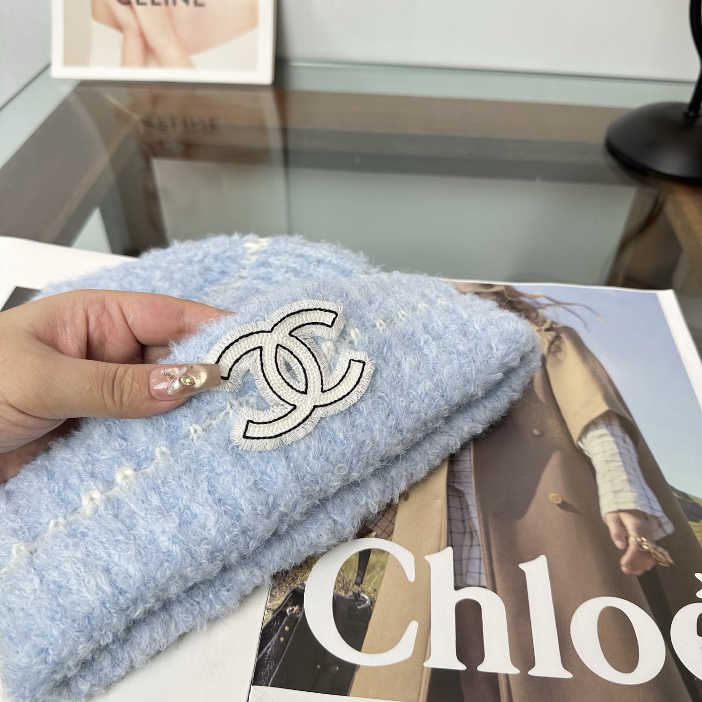 CHANEL香奈儿 秋冬新款针织毛线帽，超火爆💖质感一流，出街超好搭配！减龄神器
