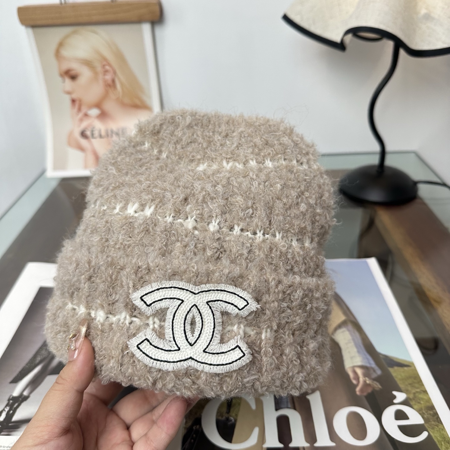 CHANEL香奈儿 秋冬新款针织毛线帽，超火爆💖质感一流，出街超好搭配！减龄神器