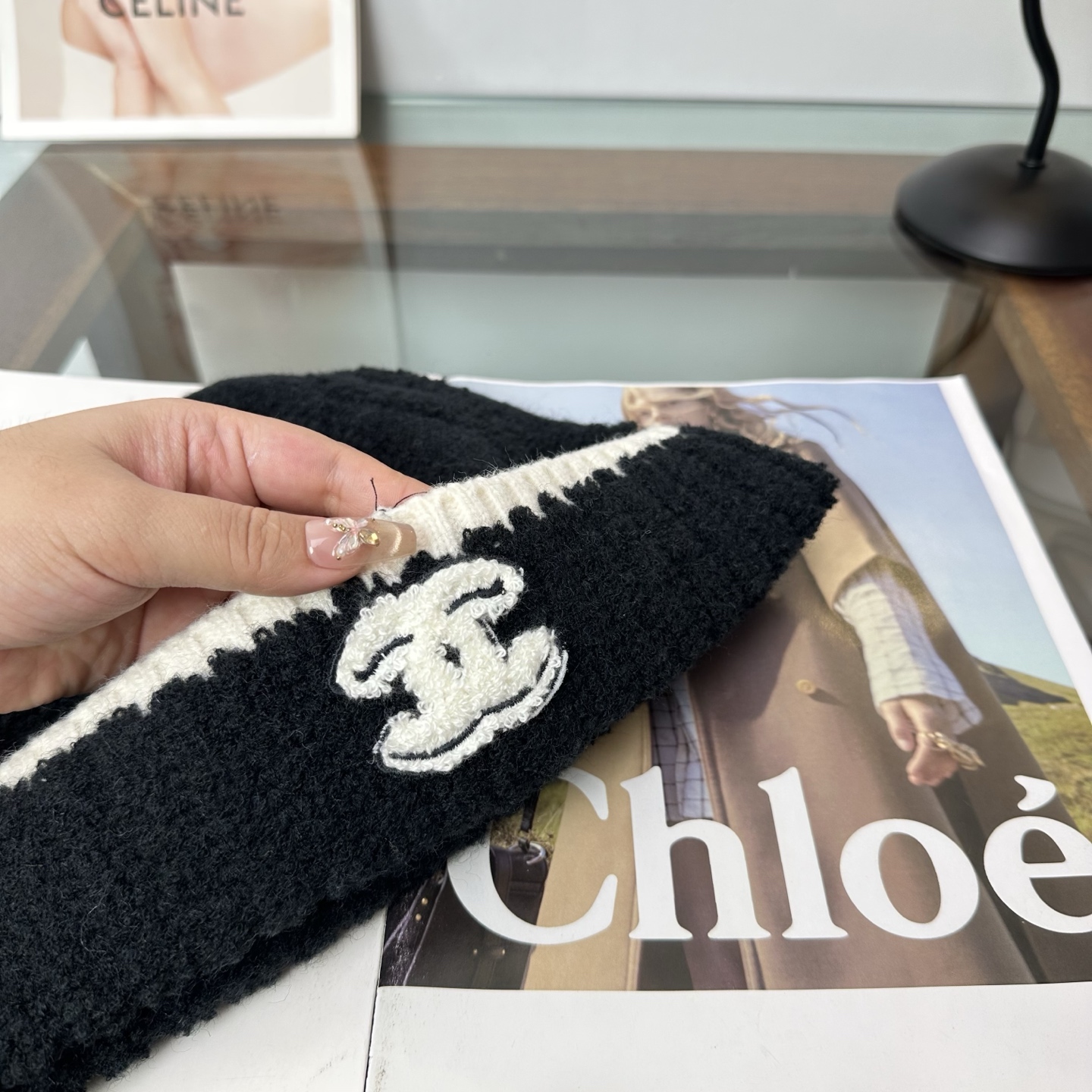 CHANEL香奈儿 秋冬新款针织毛线帽，超火爆💖质感一流，出街超好搭配！减龄神器