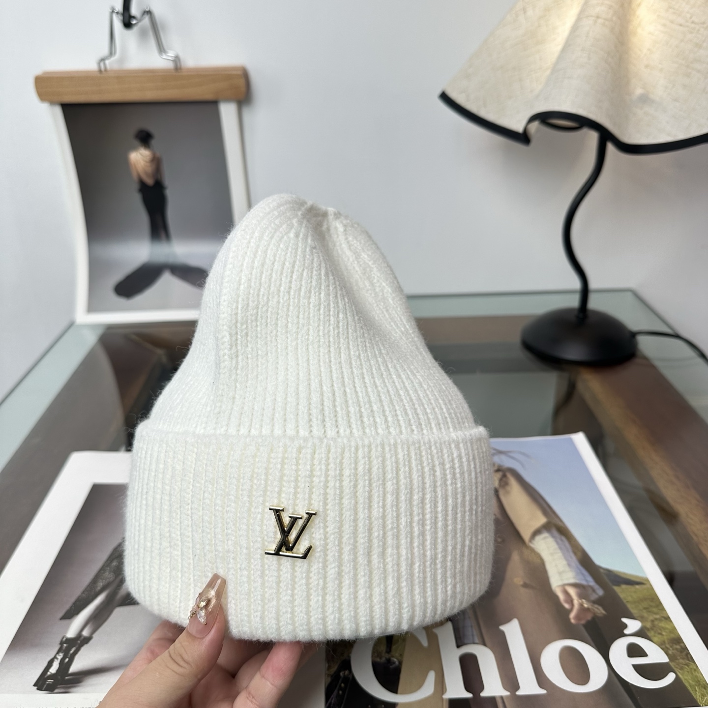 LV 秋冬新款针织毛线帽，超火爆💖质感一流，出街超好搭配！减龄神器