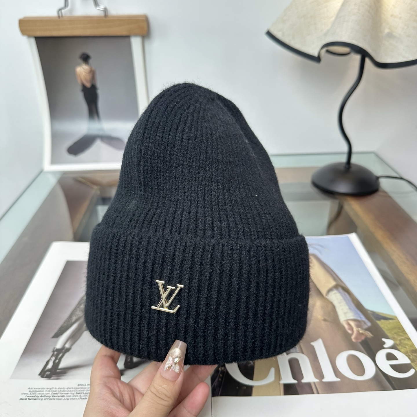 LV 秋冬新款针织毛线帽，超火爆💖质感一流，出街超好搭配！减龄神器