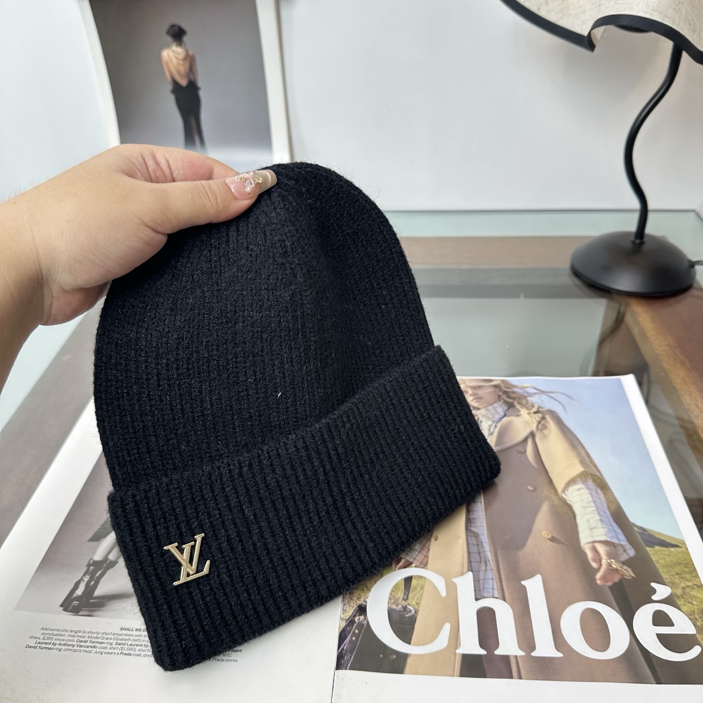 LV 秋冬新款针织毛线帽，超火爆💖质感一流，出街超好搭配！减龄神器
