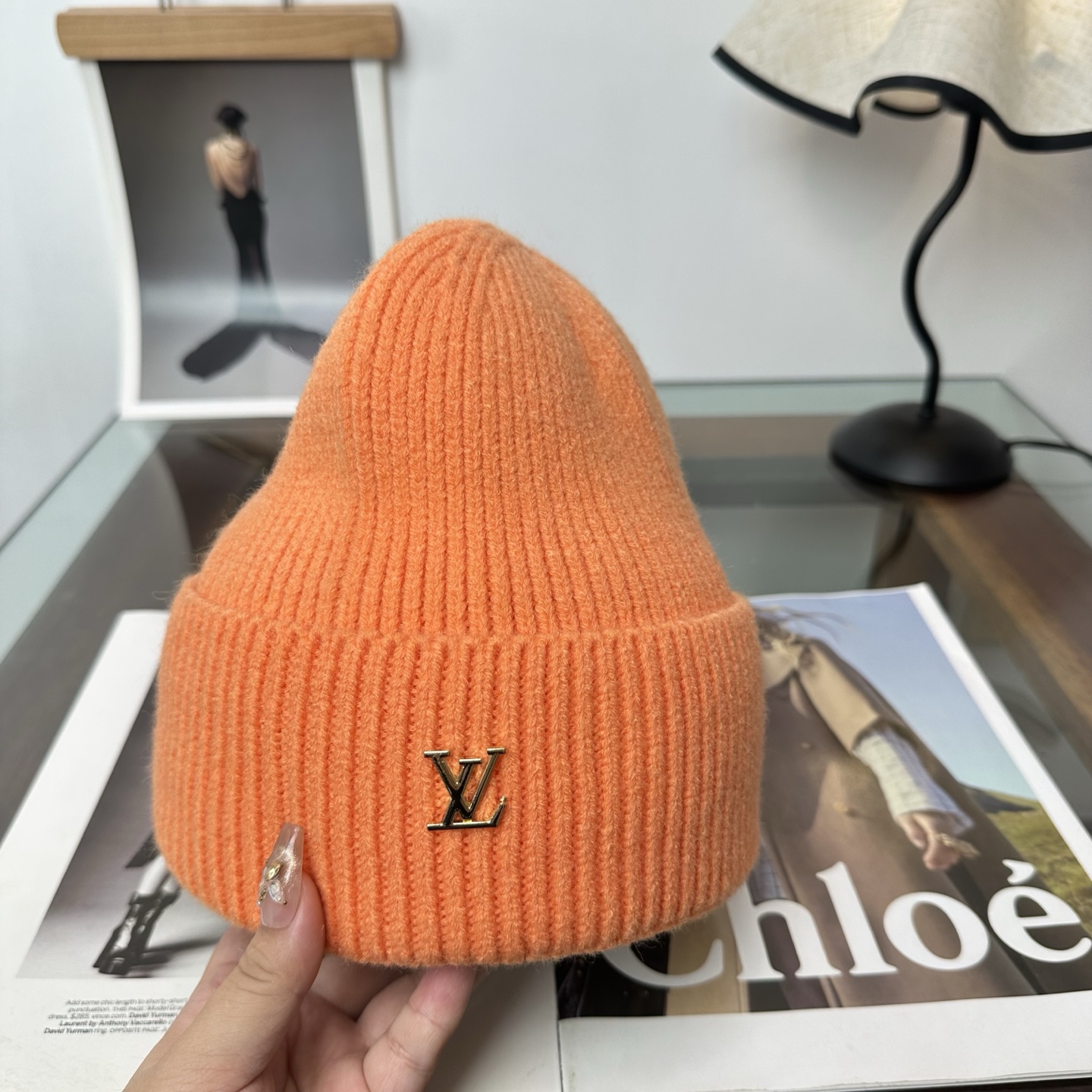 LV 秋冬新款针织毛线帽，超火爆💖质感一流，出街超好搭配！减龄神器
