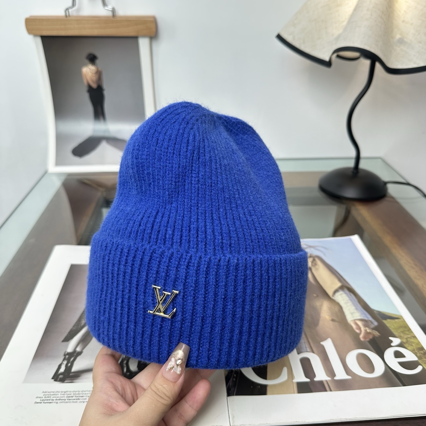 LV 秋冬新款针织毛线帽，超火爆💖质感一流，出街超好搭配！减龄神器