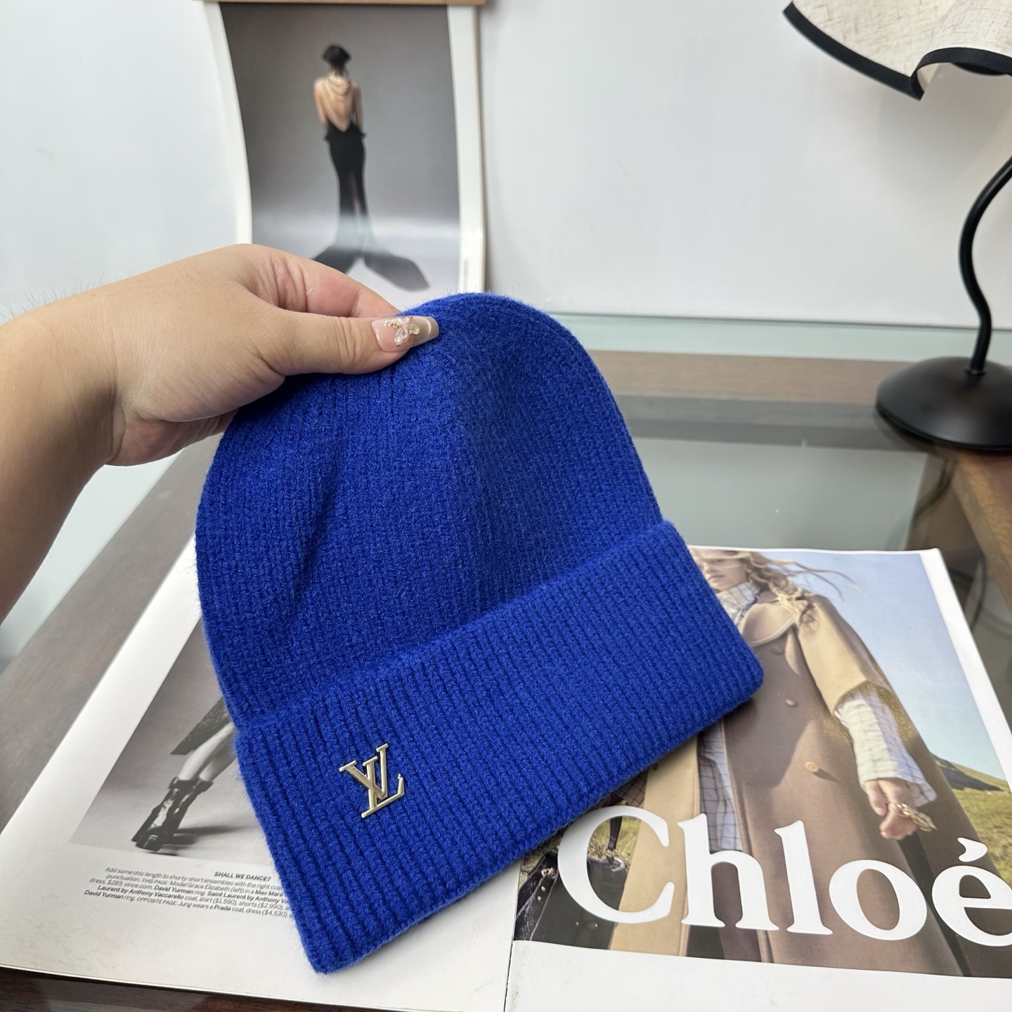 LV 秋冬新款针织毛线帽，超火爆💖质感一流，出街超好搭配！减龄神器