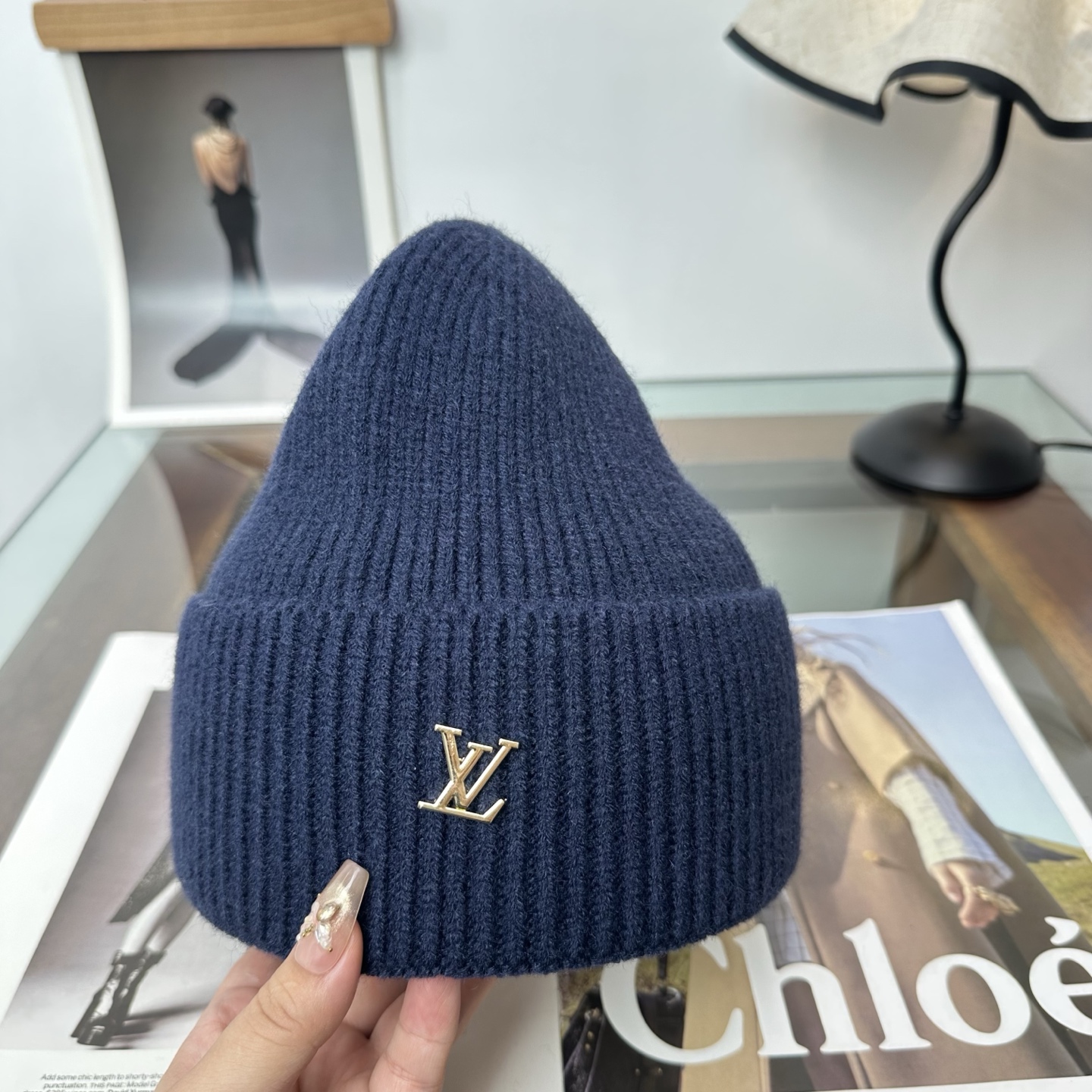 LV 秋冬新款针织毛线帽，超火爆💖质感一流，出街超好搭配！减龄神器