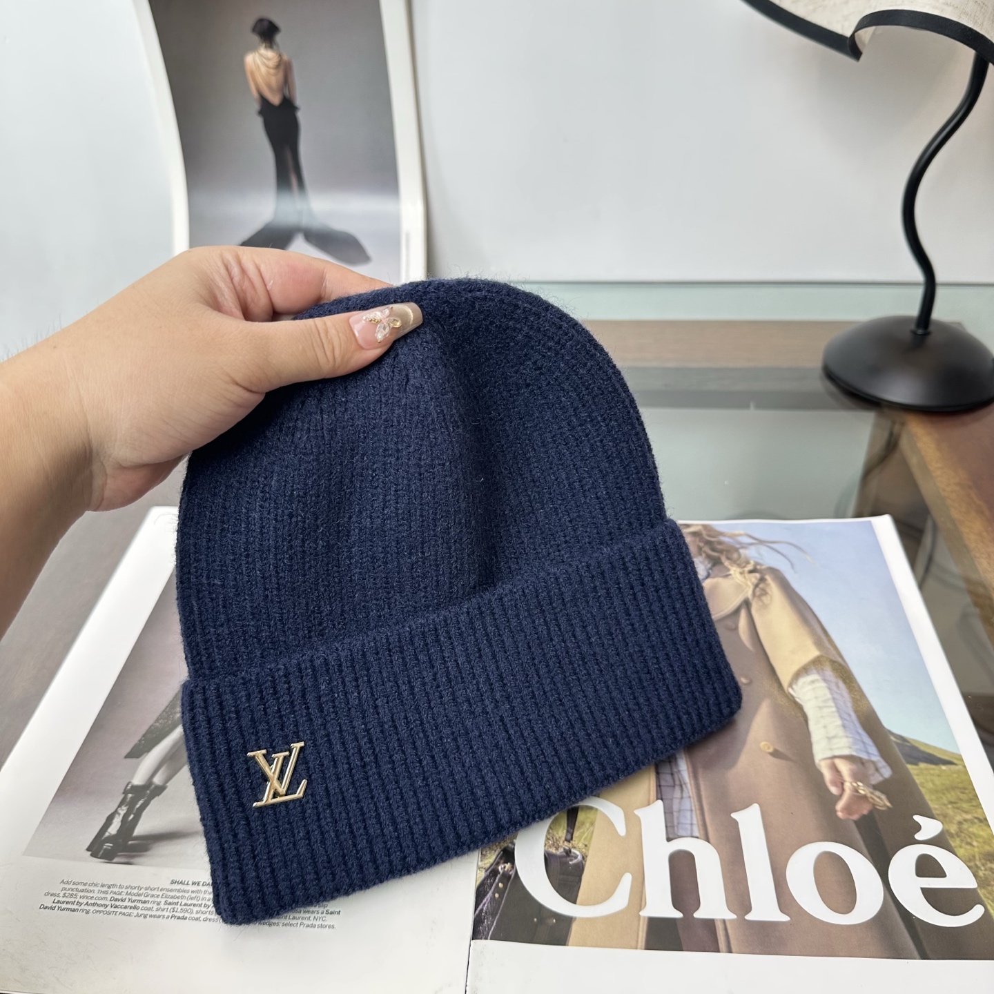 LV 秋冬新款针织毛线帽，超火爆💖质感一流，出街超好搭配！减龄神器