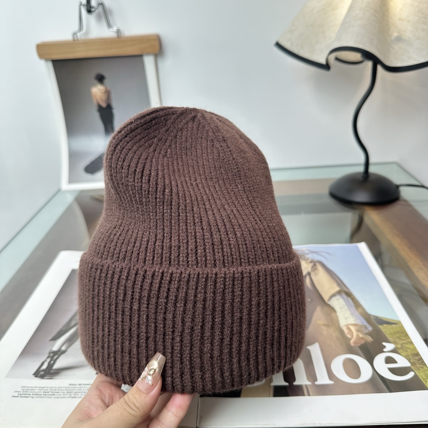 普拉达 秋冬新款针织毛线帽，超火爆💖质感一流，出街超好搭配！减龄神器