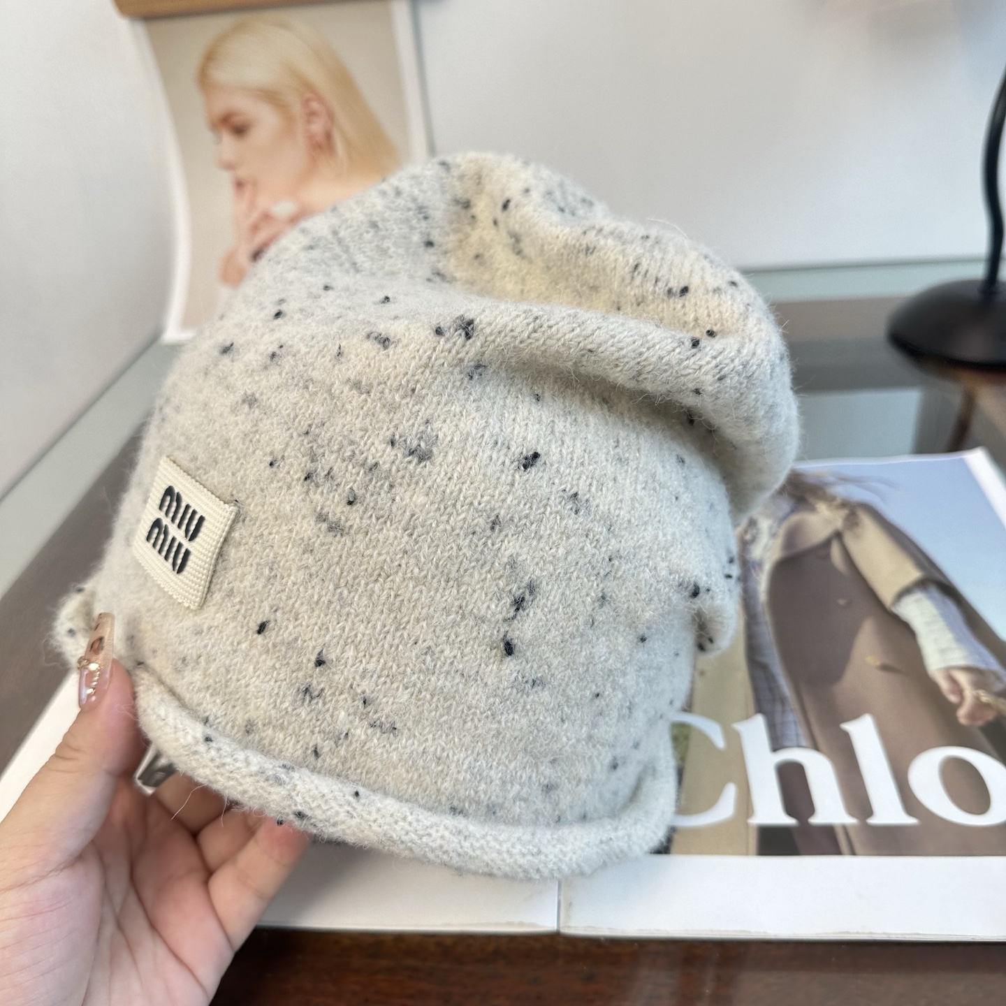 miumiu缪缪  秋冬新款针织毛线帽，超火爆💖质感一流，出街超好搭配！减龄神器