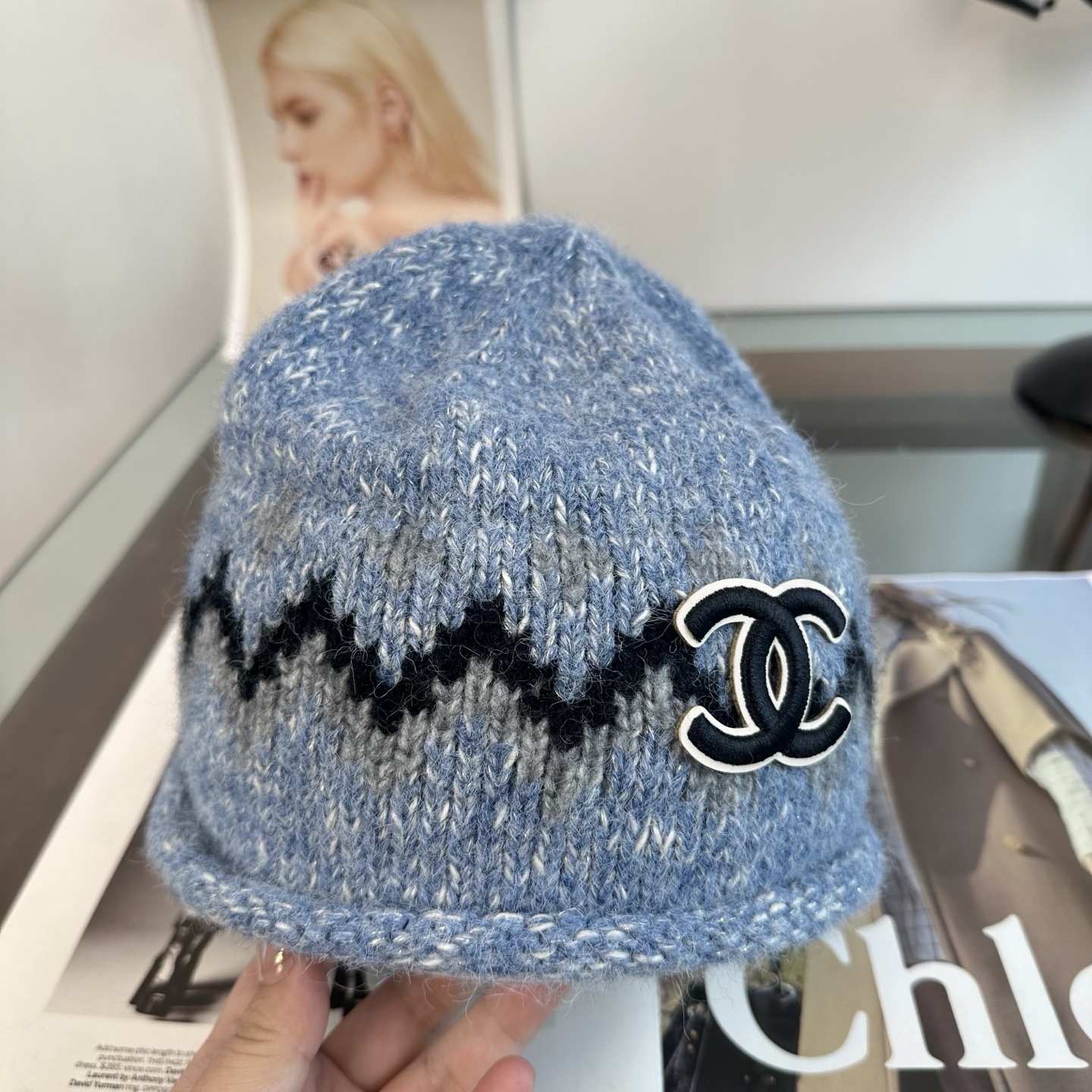 CHANEL香奈儿 秋冬新款针织毛线帽，超火爆💖质感一流，出街超好搭配！减龄神器