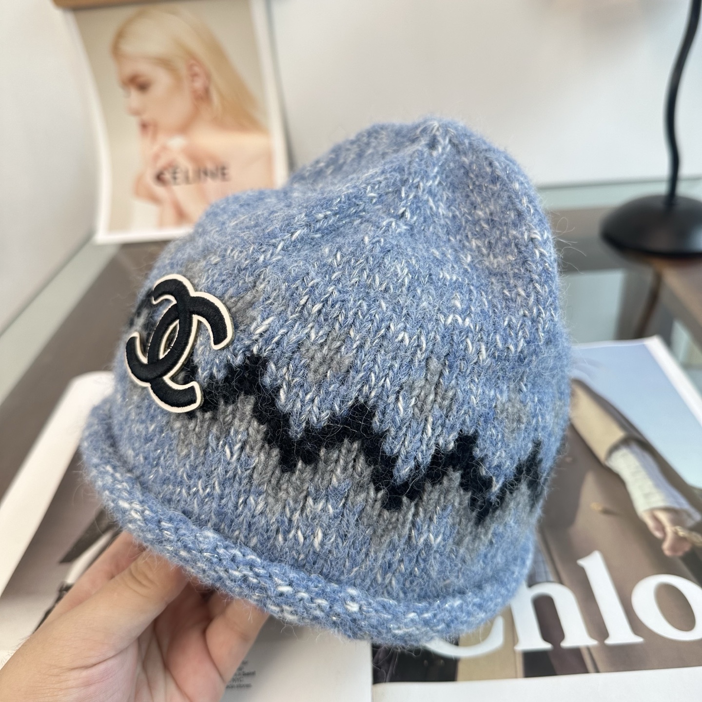 CHANEL香奈儿 秋冬新款针织毛线帽，超火爆💖质感一流，出街超好搭配！减龄神器