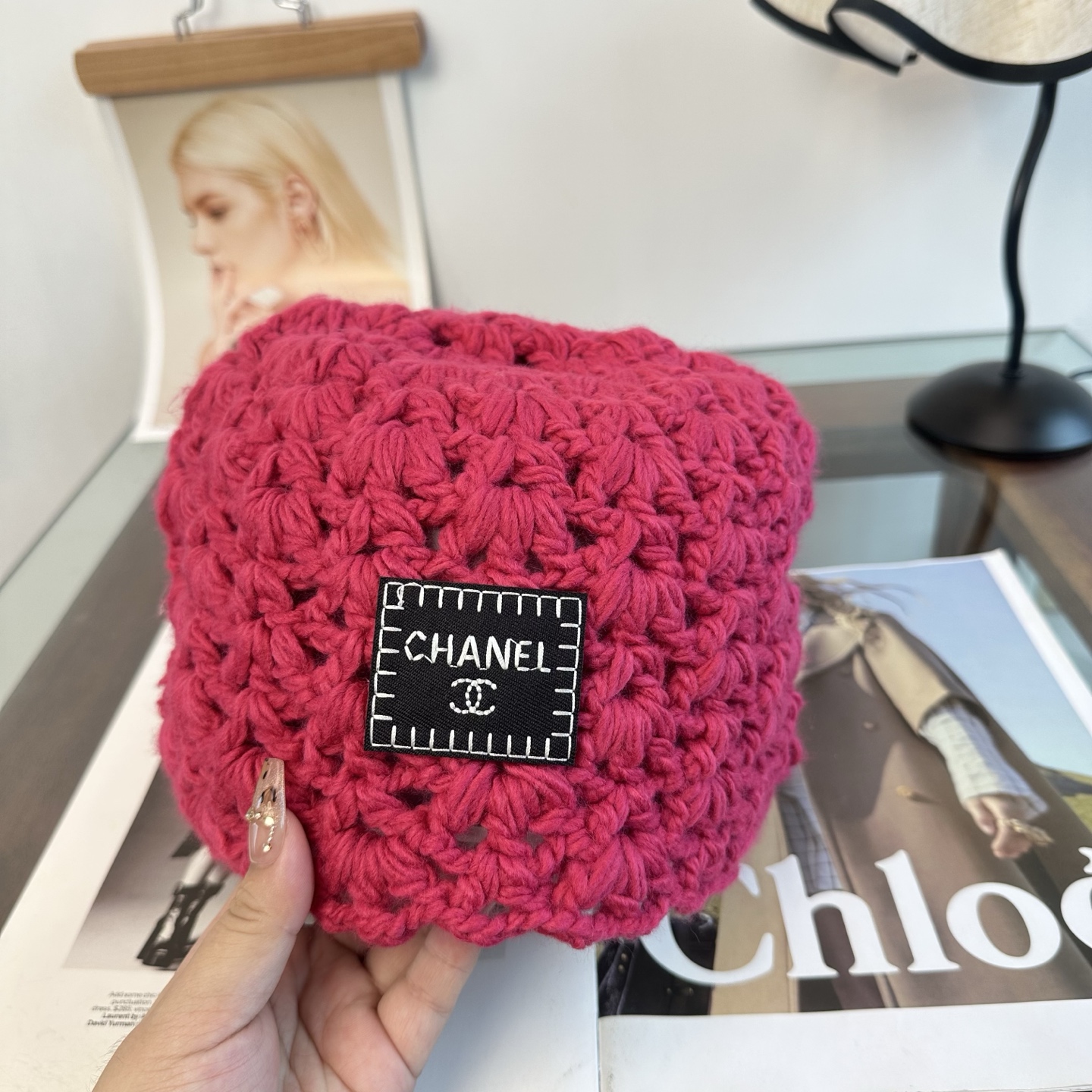 CHANEL香奈儿 秋冬新款针织毛线帽，超火爆💖质感一流，出街超好搭配！减龄神器