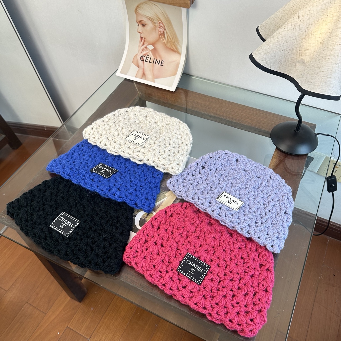 CHANEL香奈儿 秋冬新款针织毛线帽，超火爆💖质感一流，出街超好搭配！减龄神器