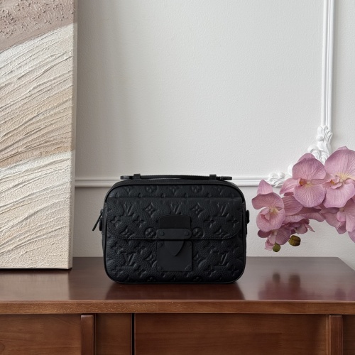 Louis Vuitton Taurillon Leather Monogram Embossed Black Camera Bag 1 Louis Vuitton Taurillon Leather Monogram Embossed Black Camera Bag