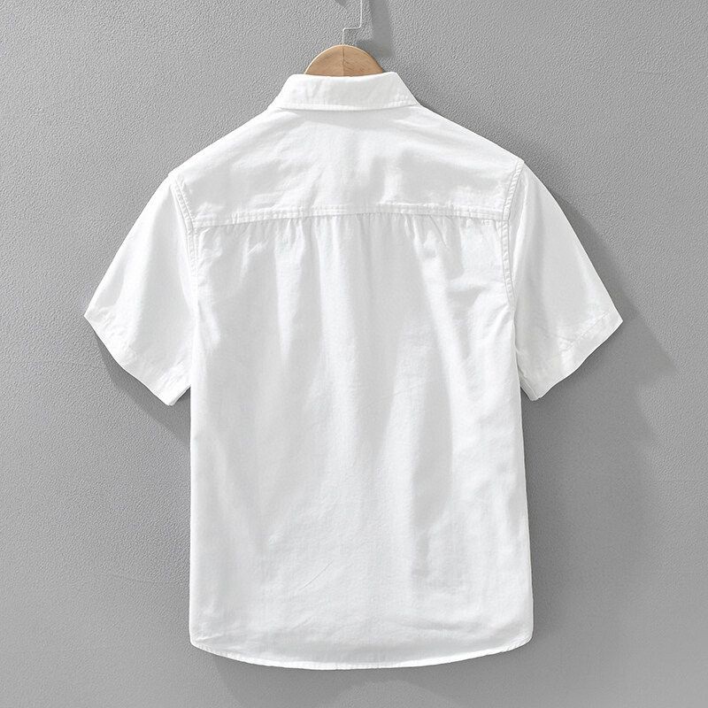 Camisa de Manga Corta Fila con Diseño Color Block y Lavado Vintage 4 a1750173352977 0733