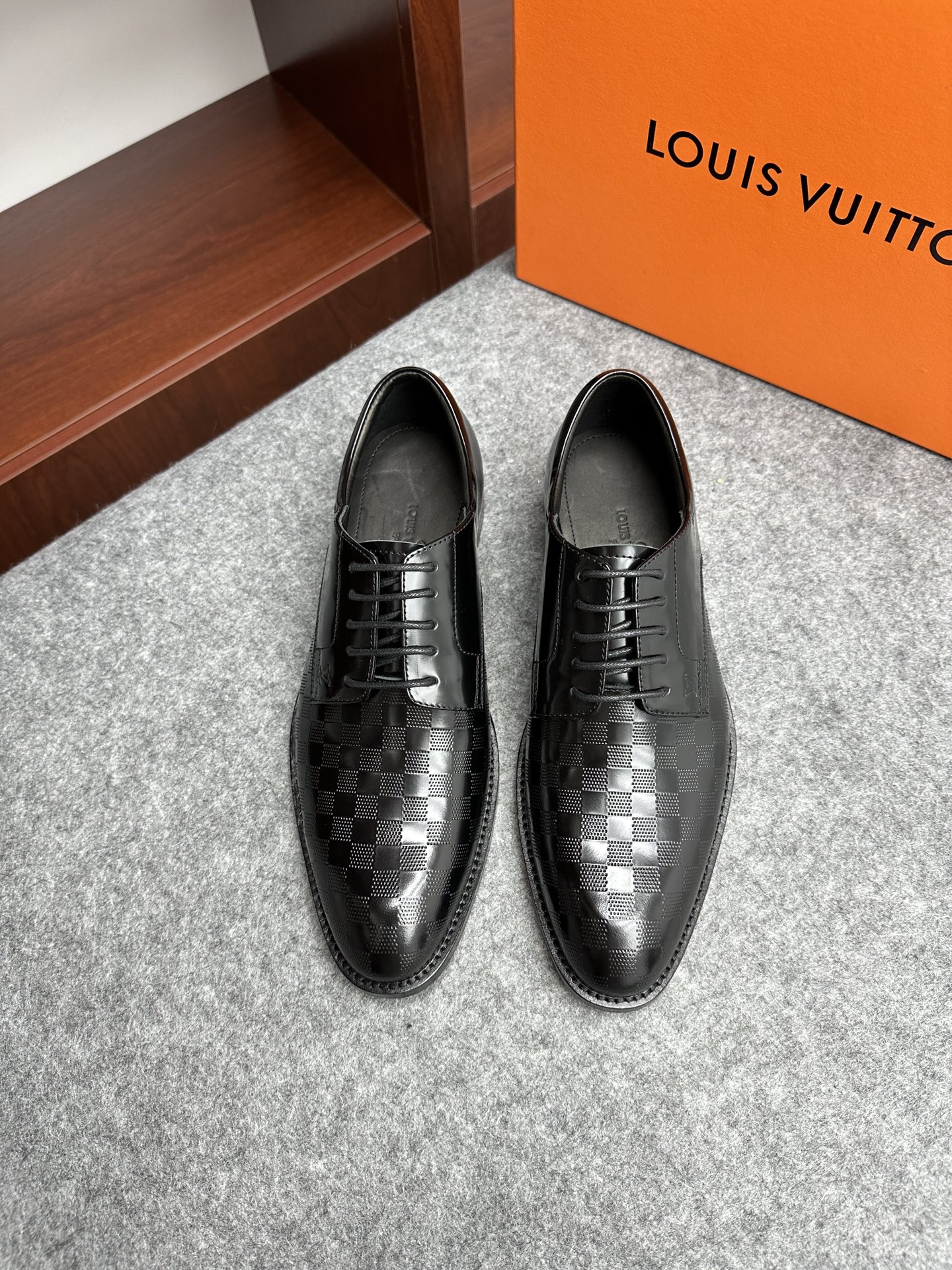 Louis Vuitton Shoes Plain Toe Cowhide Genuine Leather Fashion