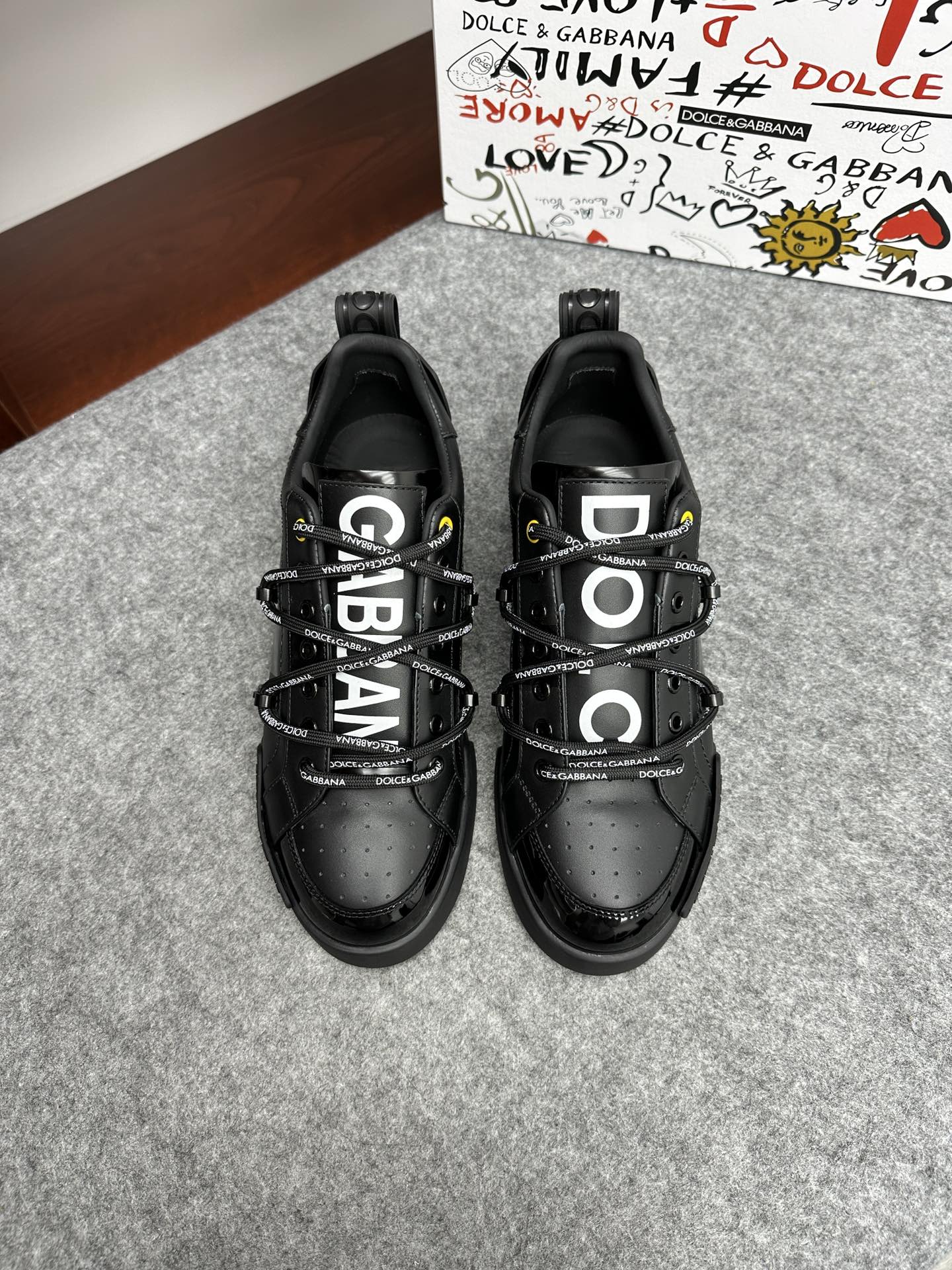 Realmente 【Dolce&Gabbana】••D&G•Dolce & Gabbana, sincronización del sitio web oficial ~ ¡zapatillas deportivas…