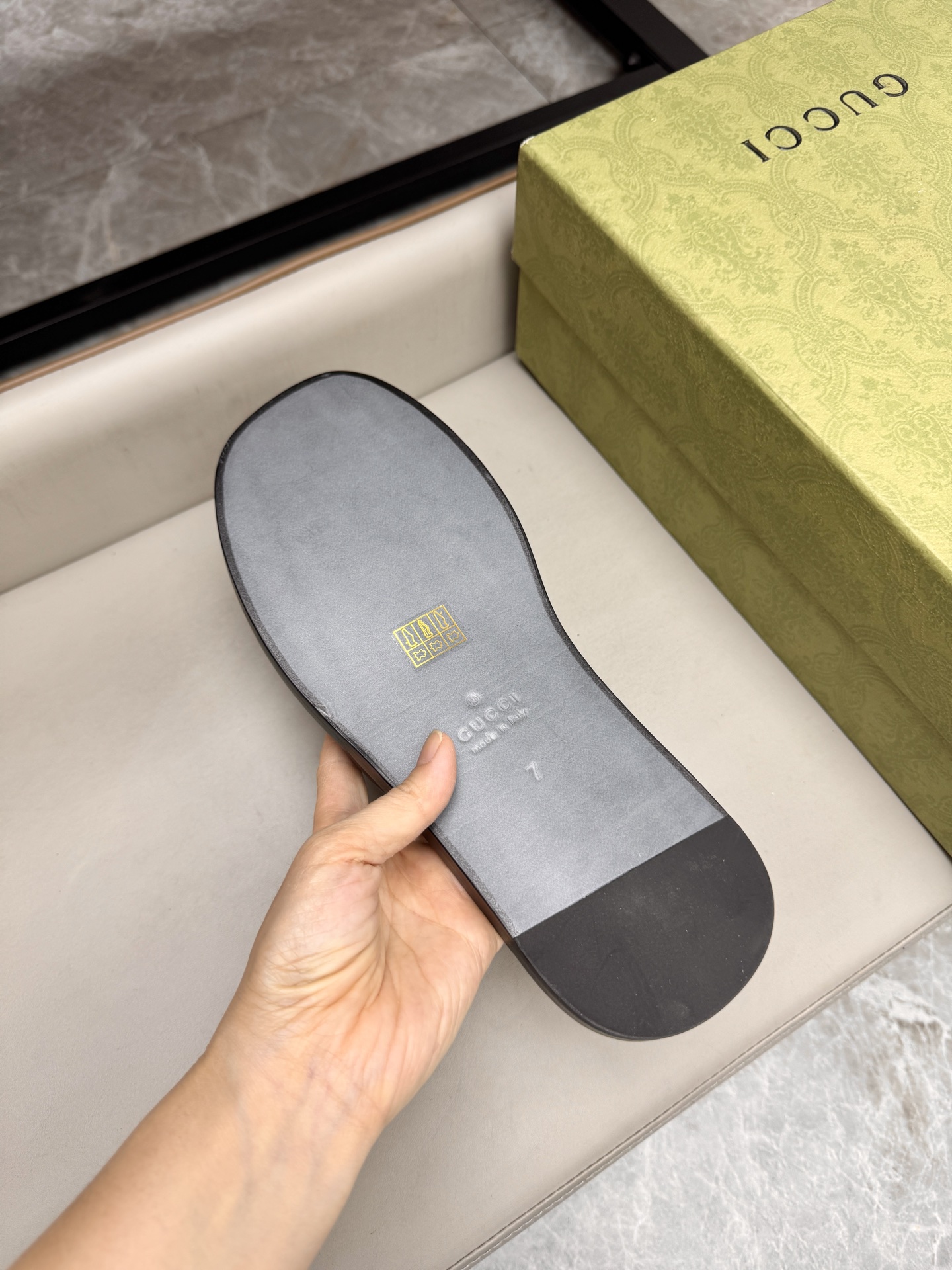 Gucci Leather Slides with Interlocking G - Luxurious Comfort, Sizes 38-46 9 i1742735721948 3117 0 8