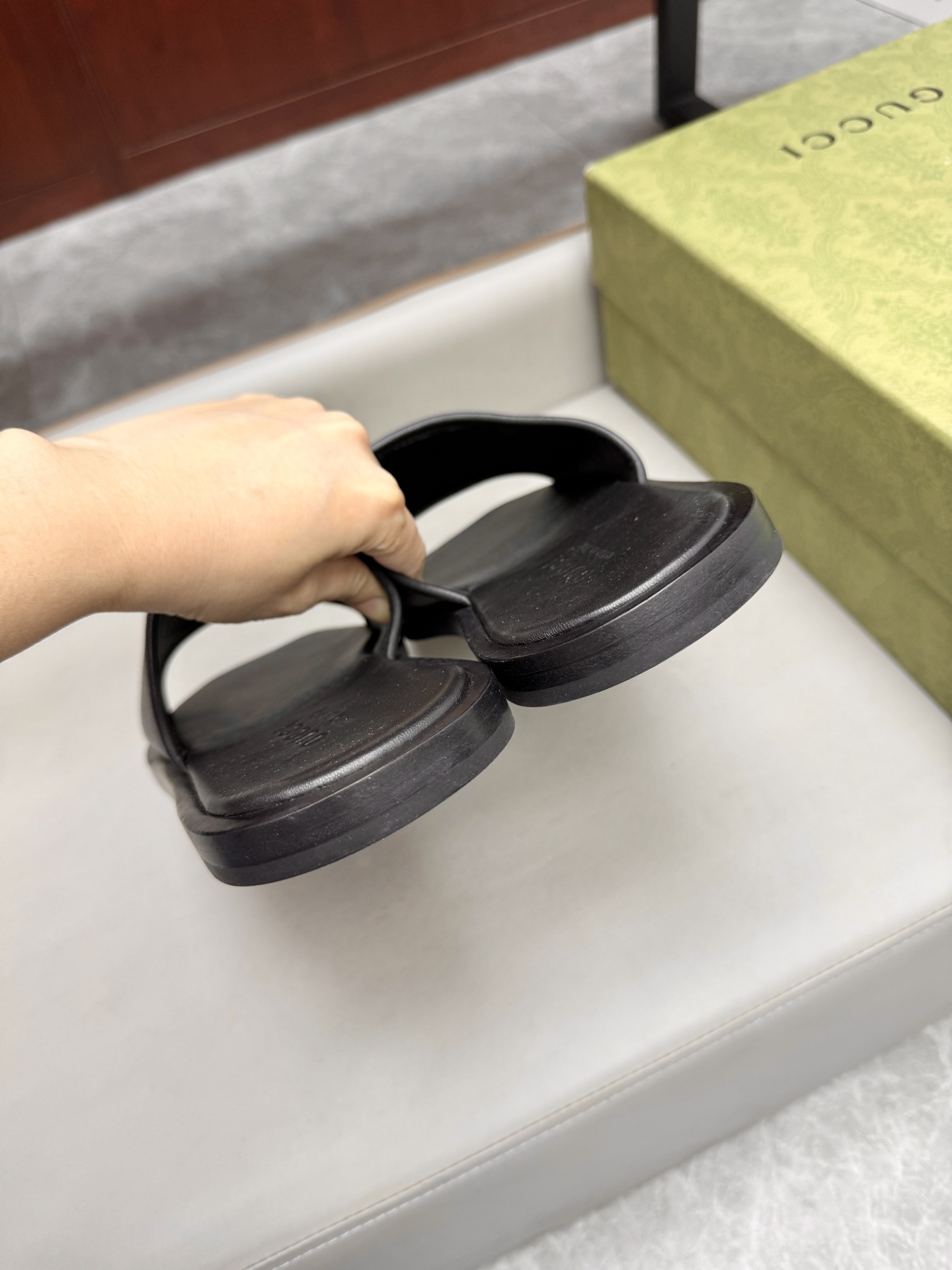 Gucci Leather Slides with Interlocking G - Luxurious Comfort, Sizes 38-46 5 i1742735722751 112 0 4