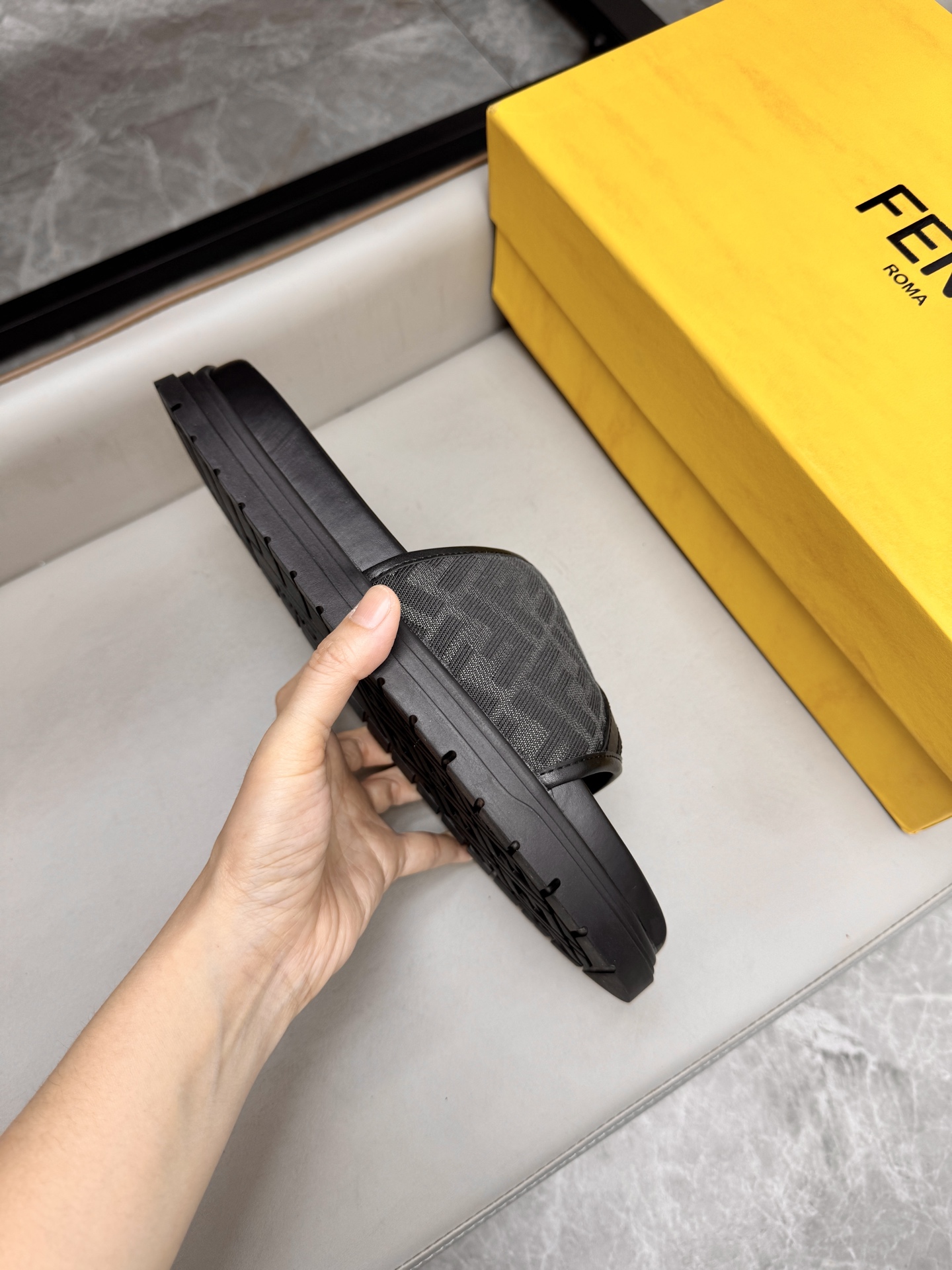 Fendi Roma Men's Slides - Designer Comfort & Style, Sizes 38-45 7 i1743073136712 4285 0 5