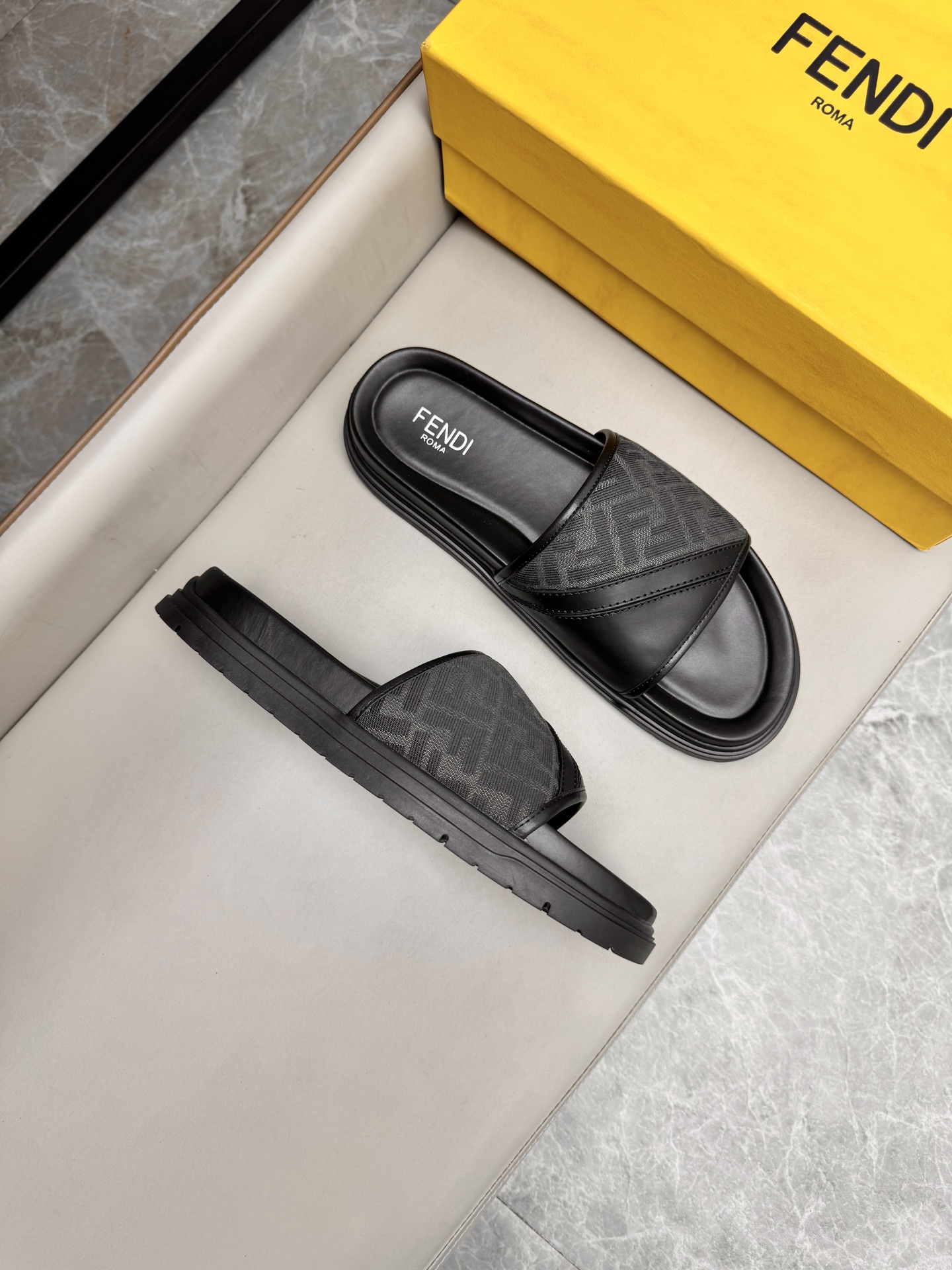 Fendi Roma Men's Slides - Designer Comfort & Style, Sizes 38-45 3 i1743073139089 2514 0 1