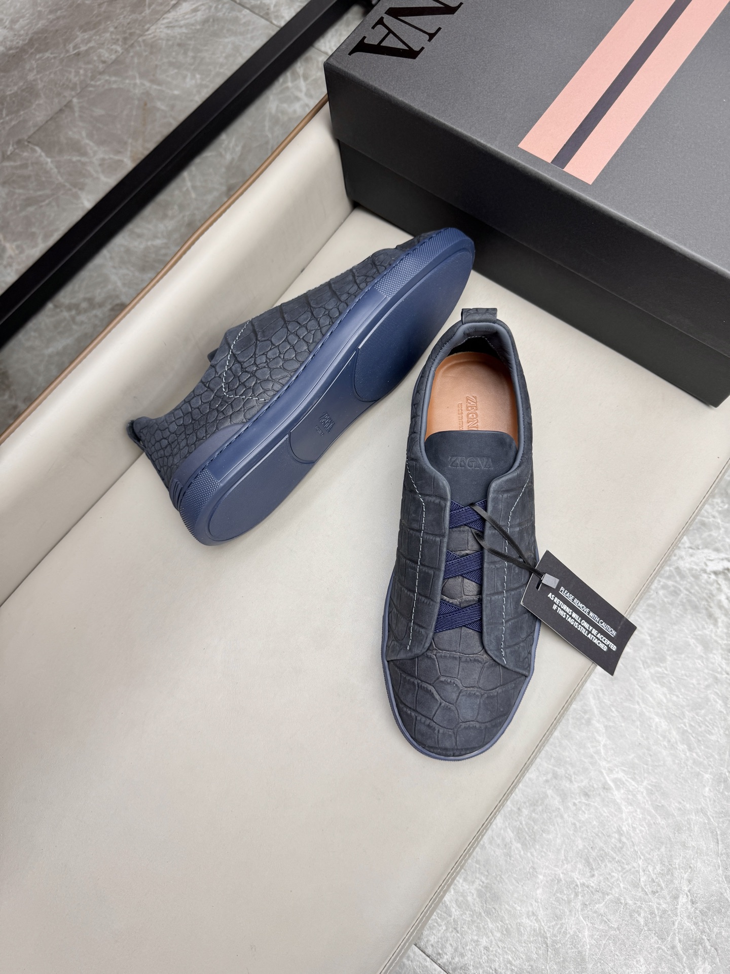 Ermenegildo Zegna Triple Stitch Leather Sneakers Low-Top Slip-Ons 4 i1748180662702 6540 0 2