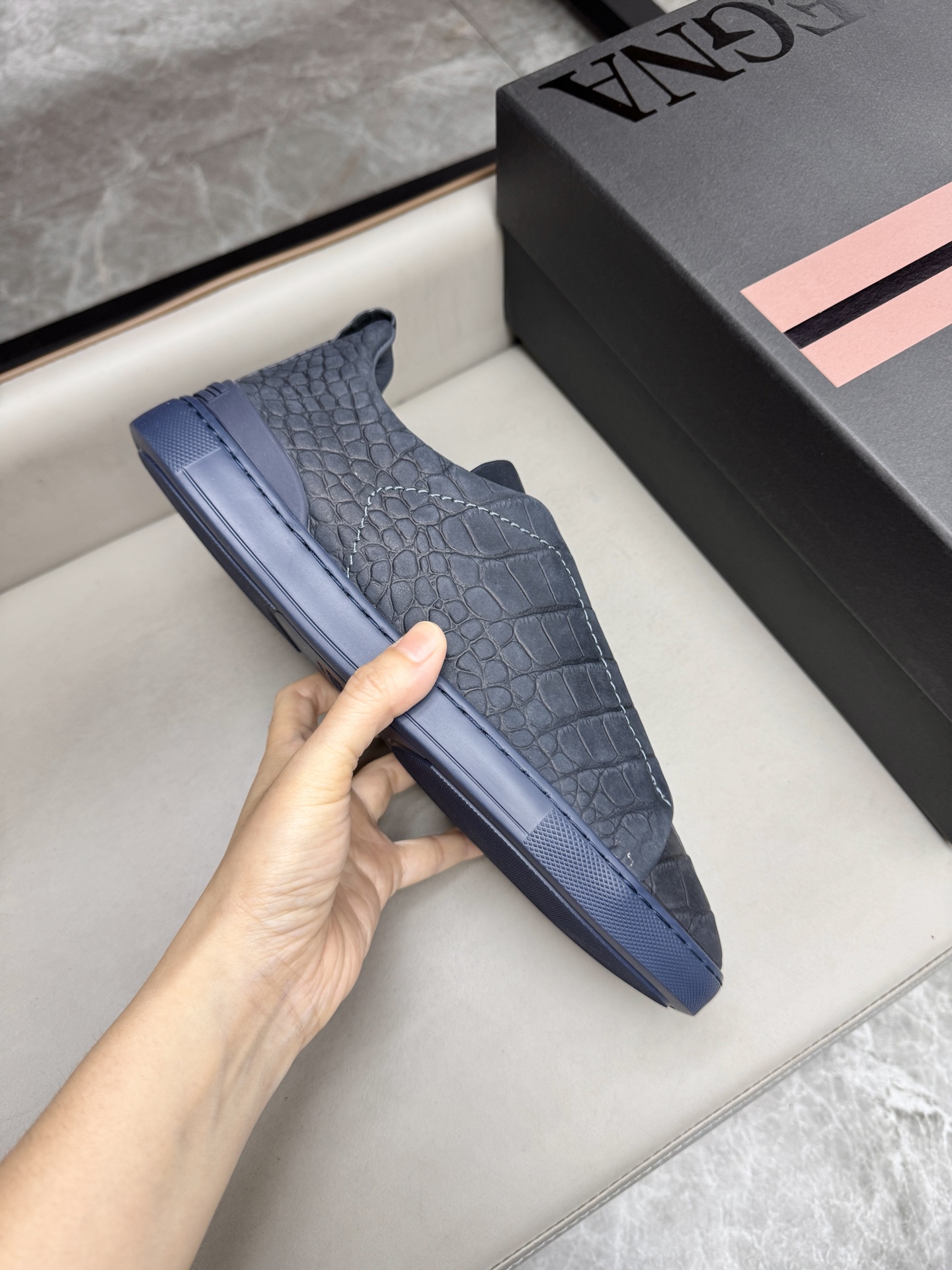 Ermenegildo Zegna Triple Stitch Leather Sneakers Low-Top Slip-Ons 7 i1748180662728 1647 0 5