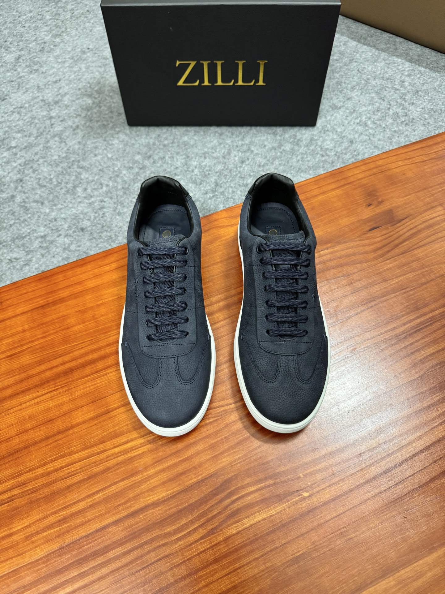 ZILLI Men's Casual Sneakers - Soft Suede Leather, Comfortable & Stylish 1 i1758887014259 3919 0 0