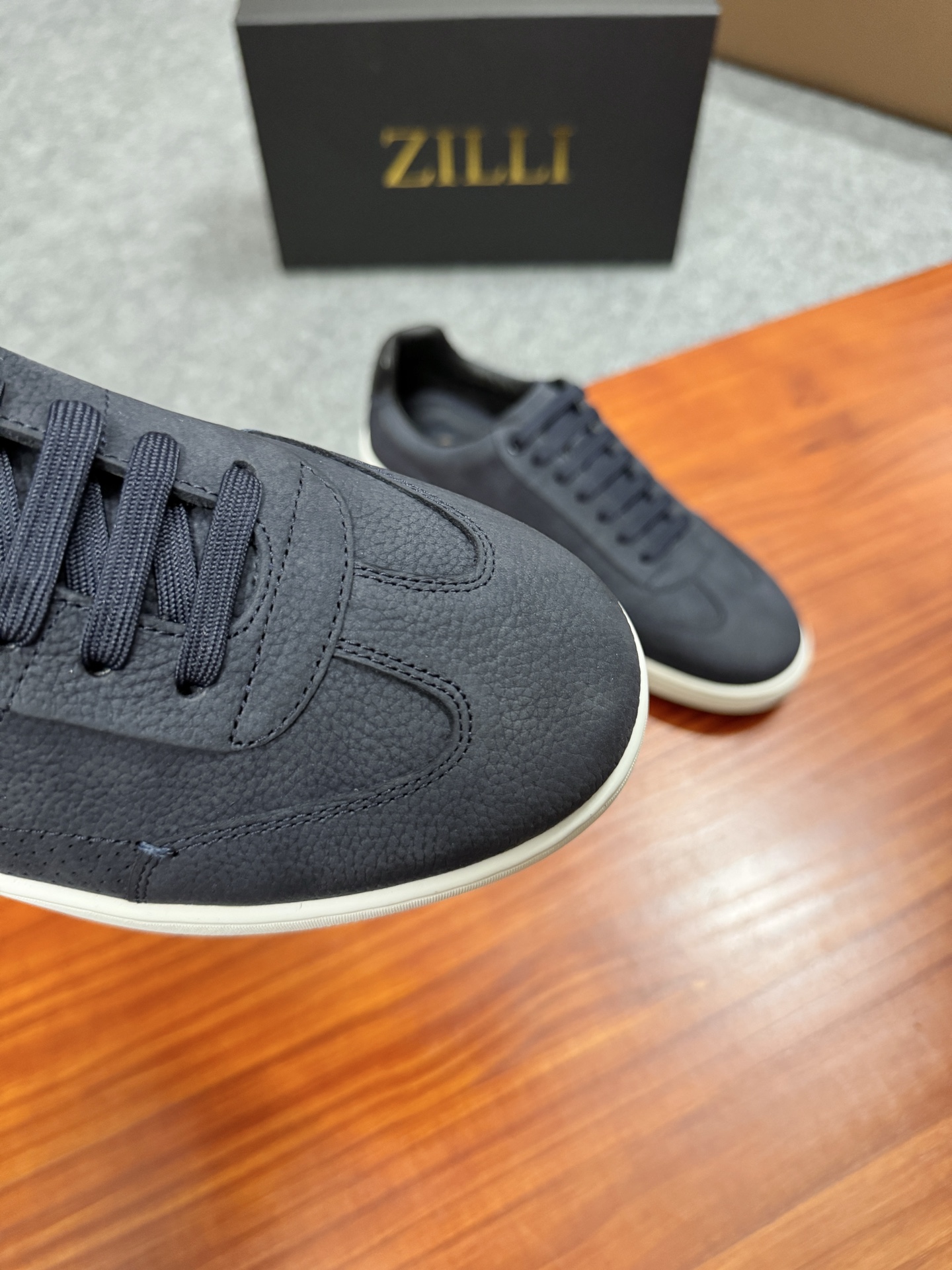ZILLI Men's Casual Sneakers - Soft Suede Leather, Comfortable & Stylish 7 i1758887016158 3261 0 6