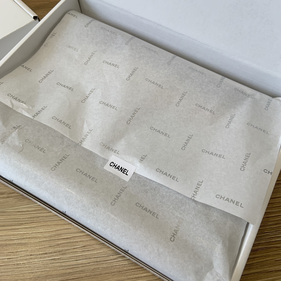 Chanel Haute Couture Silk Twill Scarf Shawl Ref 3