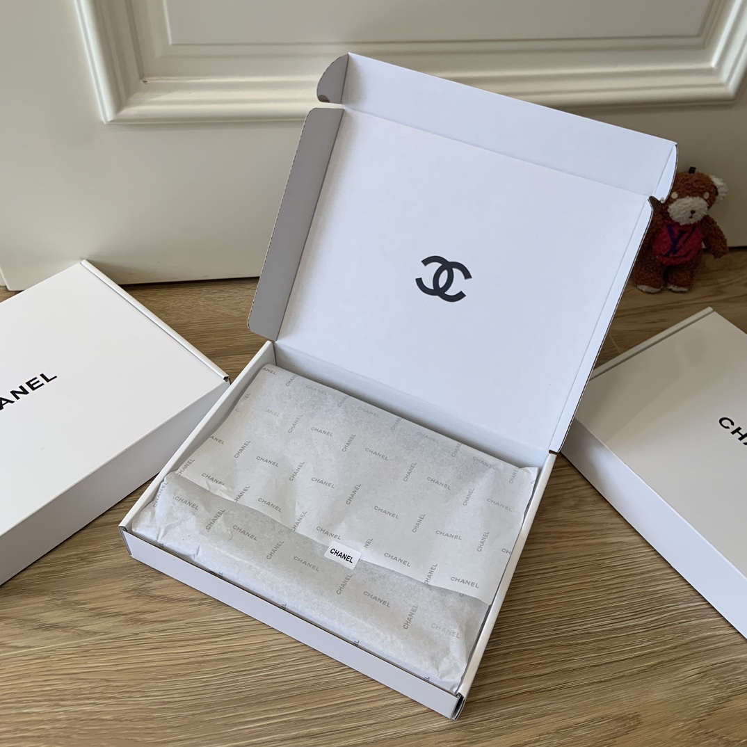 Chanel Haute Couture Silk Twill Scarf Shawl Ref 2