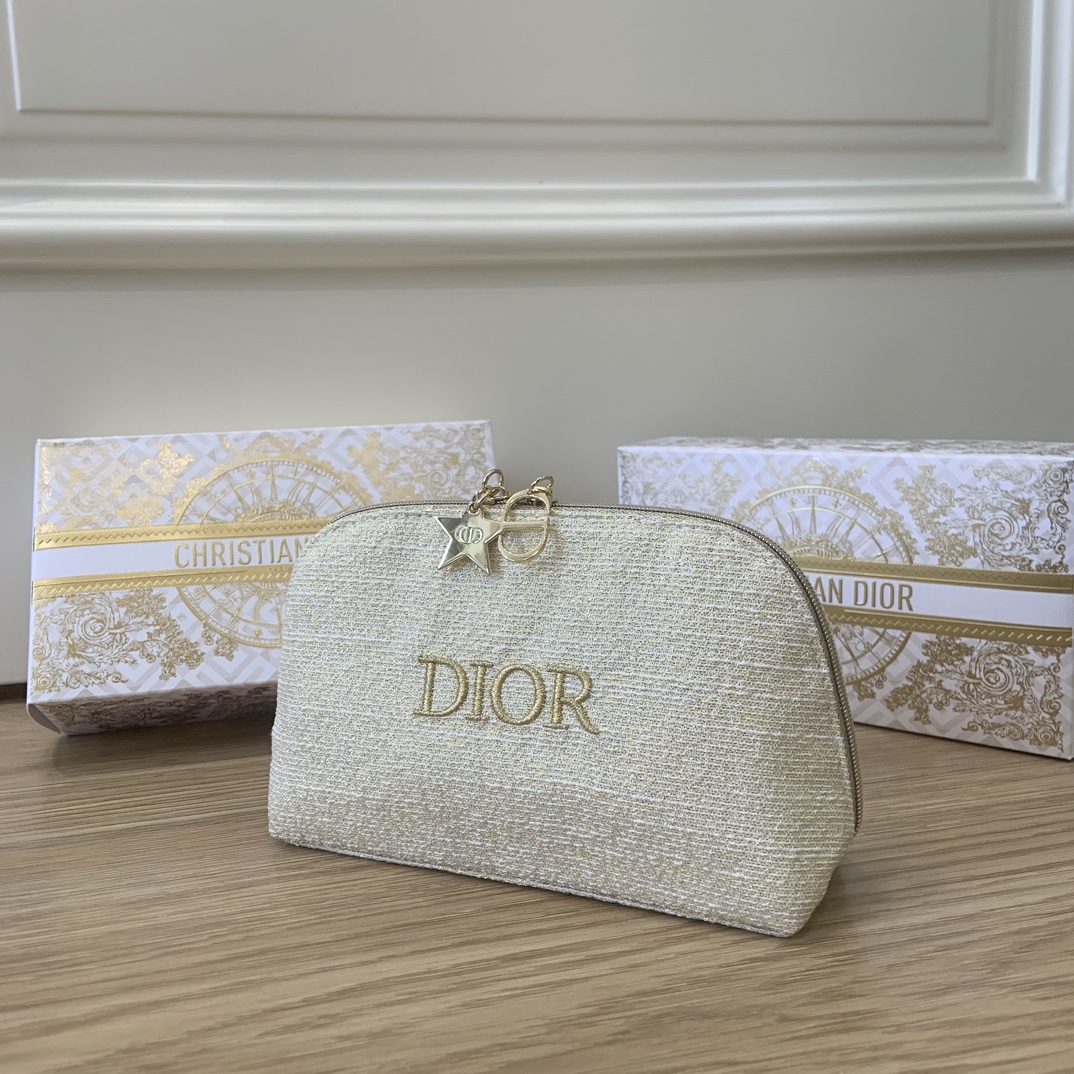 DIOR 2024 Holiday Limited Edition Cosmetic Pouch - Comprehensive