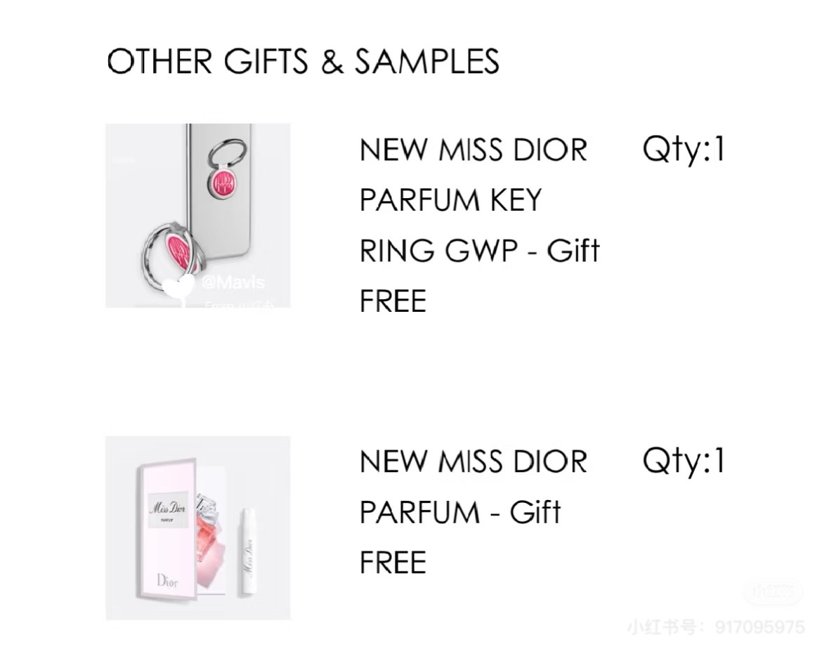Miss Dior Phone Ring Holder – Official Website Gift with Purchase of 1 - Comprehensive