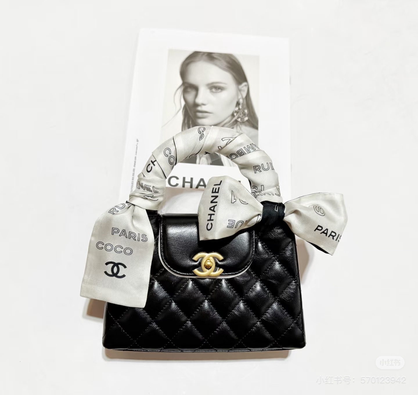 Chanel Haute Couture Silk Twill Scarf Shawl Ref.5D555A08 7