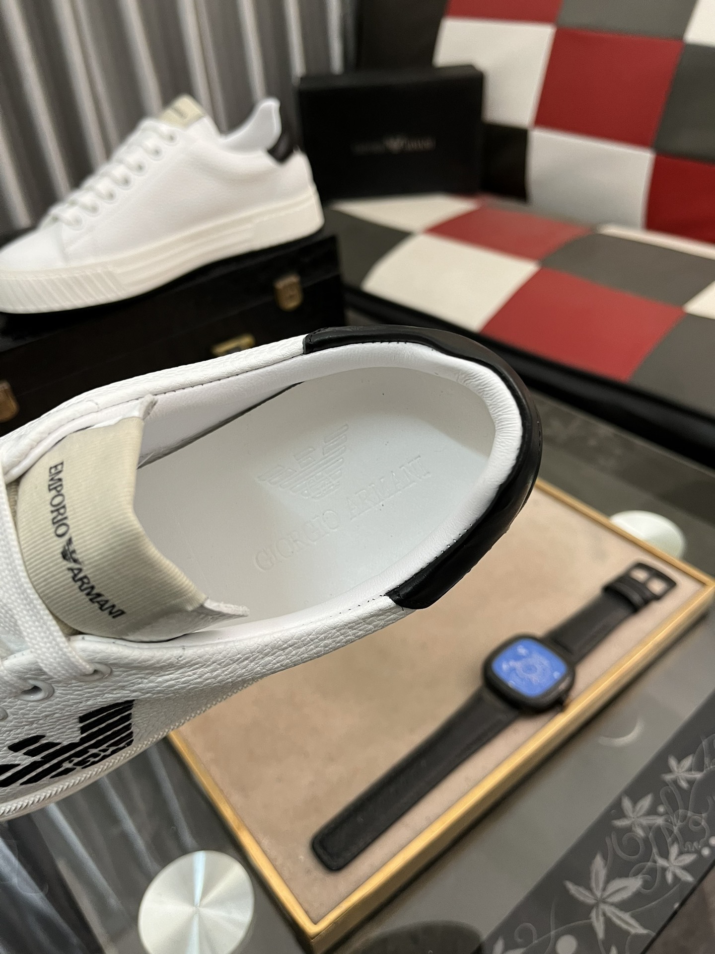 P: "ARMANI ARMANI * 》 Los últimos - modelos explosivos de zapatos casuales, [fuerte] selección super