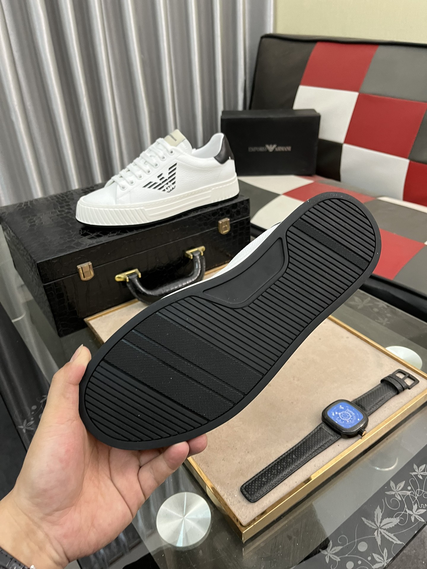 P: "ARMANI ARMANI * 》 Los últimos - modelos explosivos de zapatos casuales, [fuerte] selección super