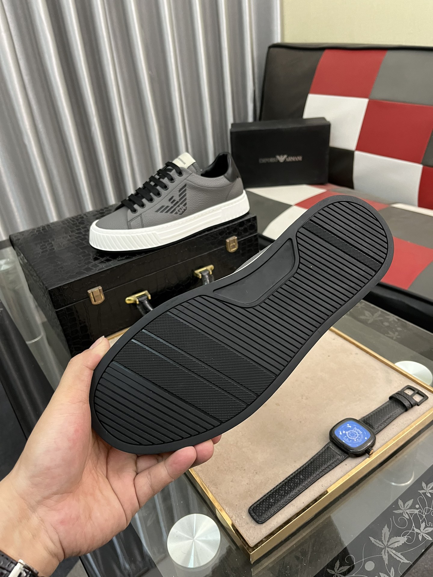 P: "ARMANI ARMANI * 》 Los últimos - modelos explosivos de zapatos casuales, [fuerte] selección super