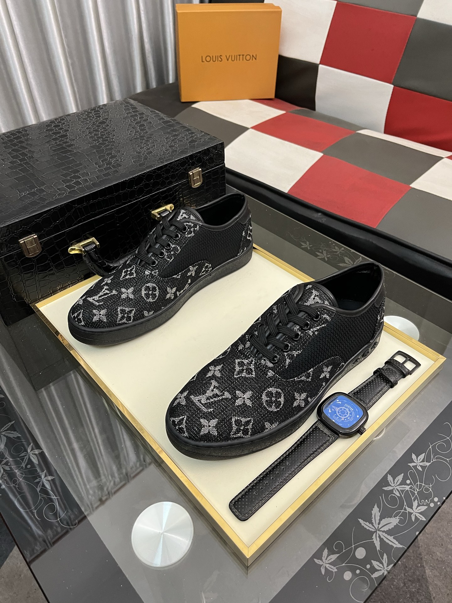 Louis Vuitton Men's 2022 Sneakers, Italian Leather, Multiple Colors Available 3 i1744650414546 6261 0 1