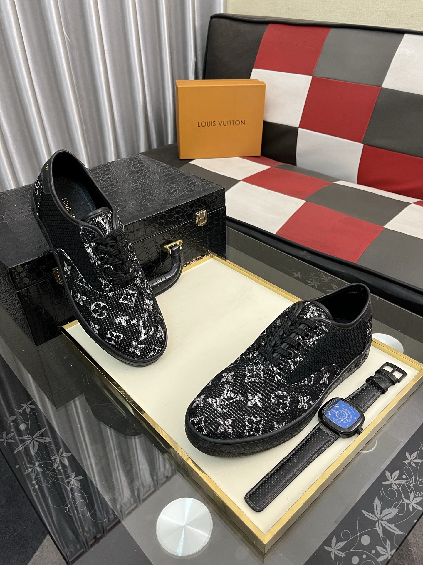 Louis Vuitton Men's 2022 Sneakers, Italian Leather, Multiple Colors Available 4 i1744650416312 6002 0 2