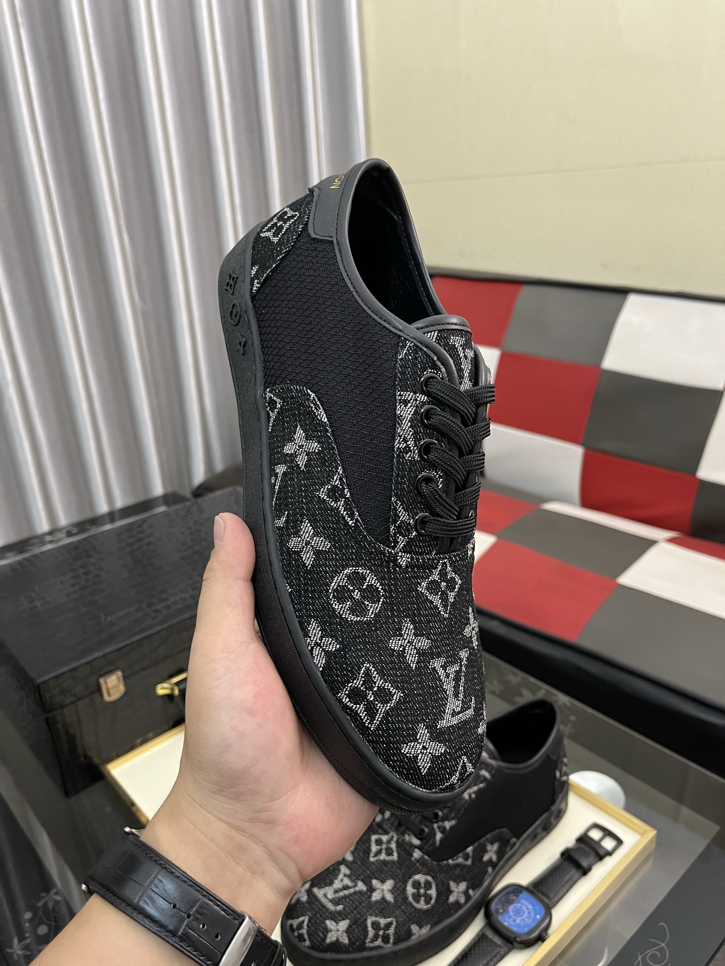 Louis Vuitton Men's 2022 Sneakers, Italian Leather, Multiple Colors Available 5 i1744650416346 1323 0 3