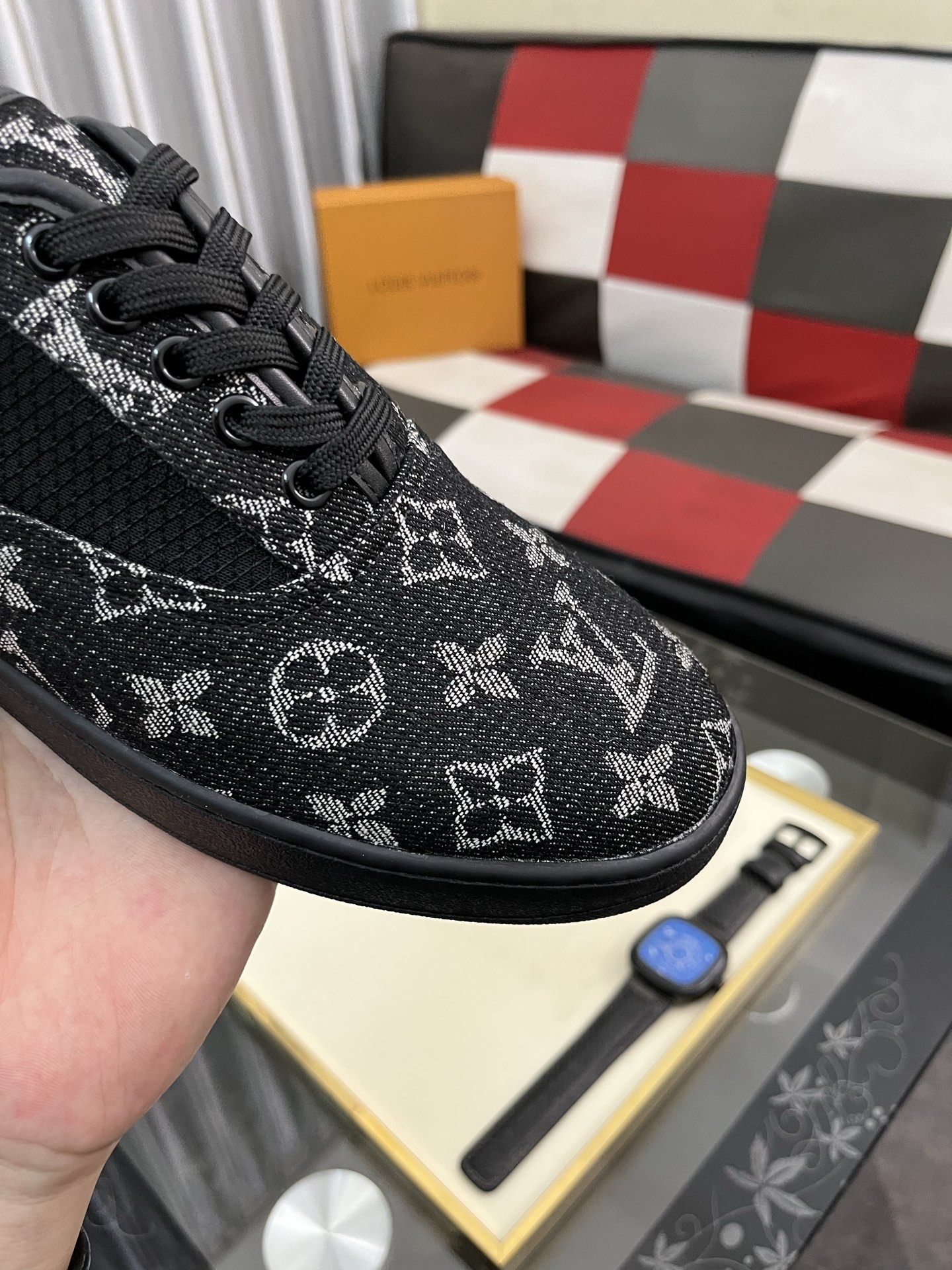 Louis Vuitton Men's 2022 Sneakers, Italian Leather, Multiple Colors Available 7 i1744650416410 6809 0 5