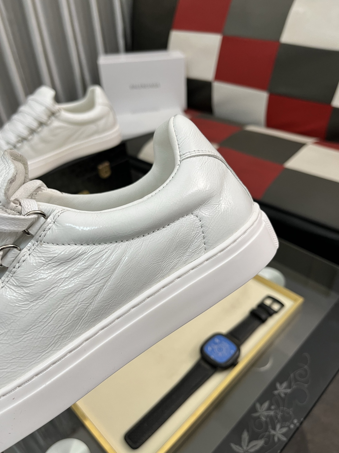 Balenciaga White Leather Low-Top Sneakers, Size 38-44 8 i1744989986947 8672 0 6