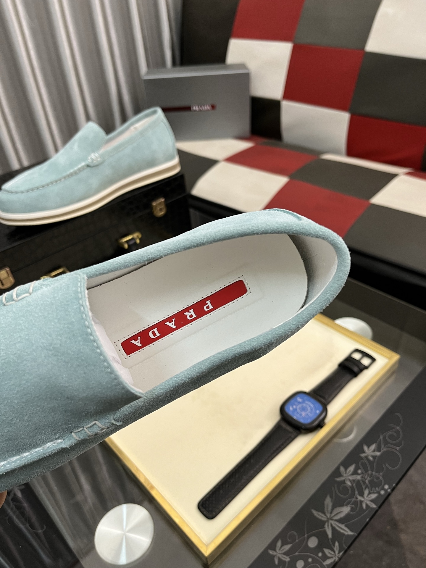 Prada Men's Suede Loafers - Comfortable & Stylish, Sizes 38-44 9 i1745427809284 9505 0 7