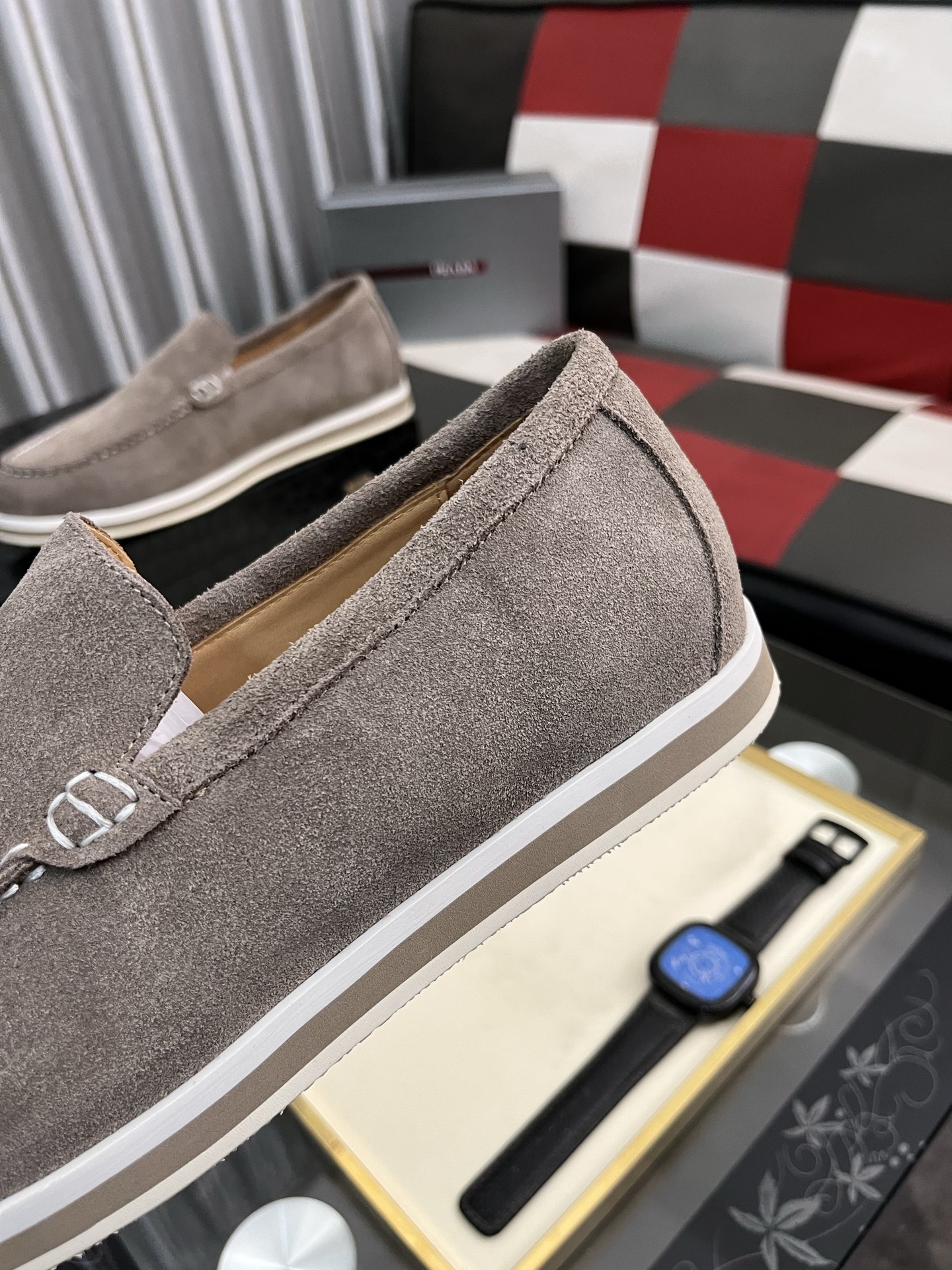Prada Suede Loafers: Modern, Comfortable Style (Sizes 38-44 Available) 8 i1745427894428 4100 0 6
