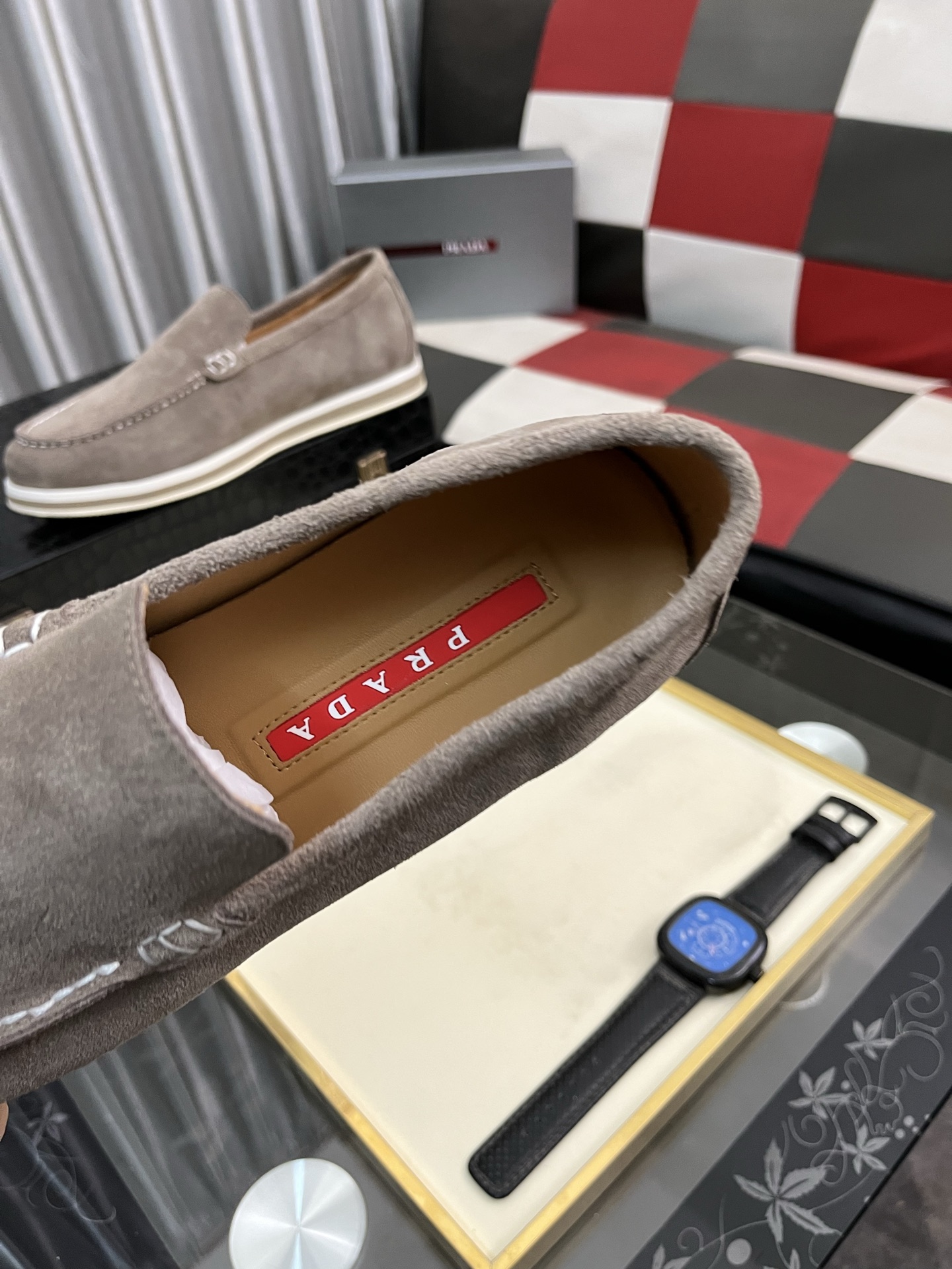 Prada Suede Loafers: Modern, Comfortable Style (Sizes 38-44 Available) 9 i1745427894500 876 0 7