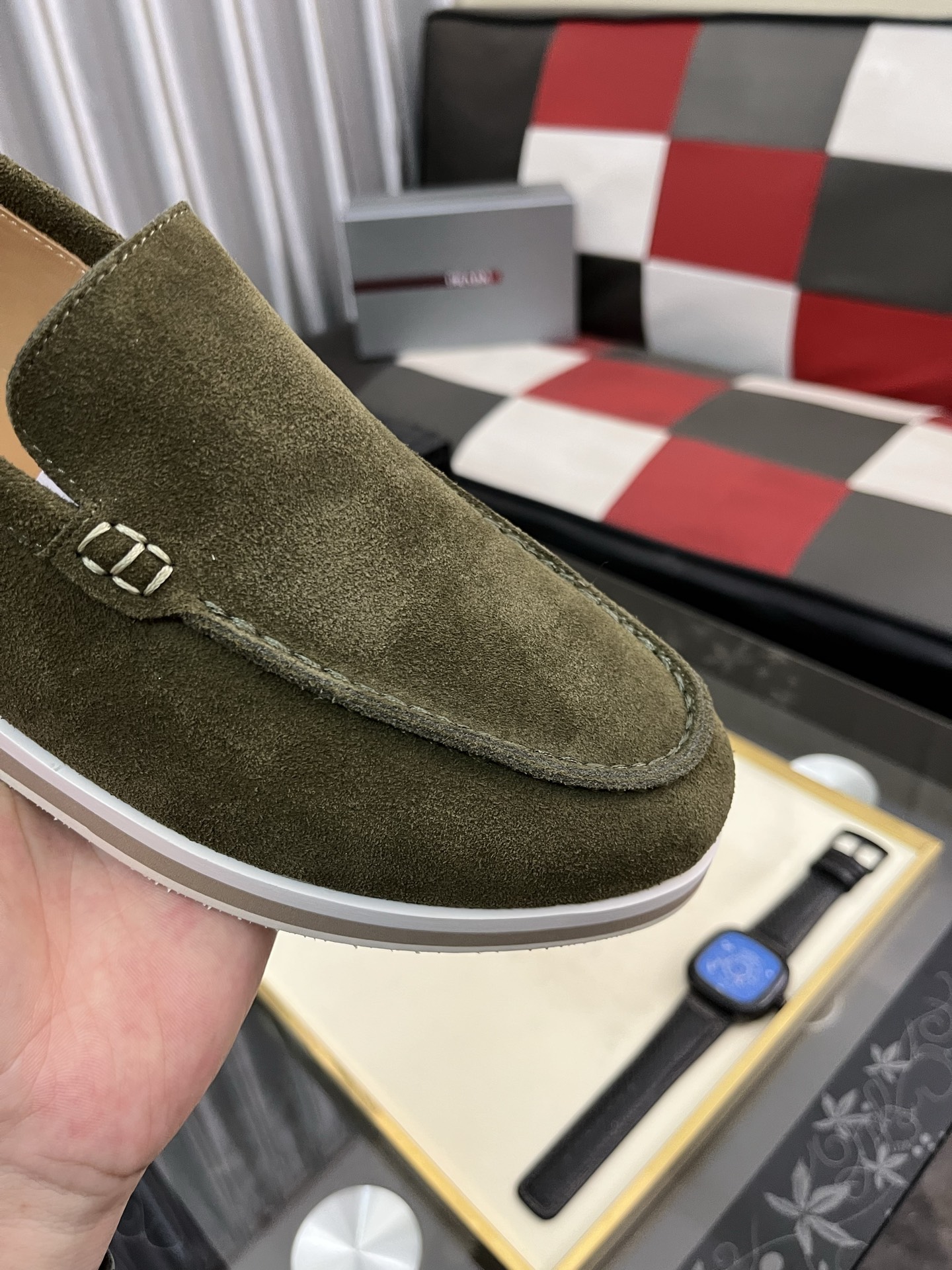 Prada Unique Modern Style Sneakers in Original Leather Loafers 7 i1745427926797 5101 0 5