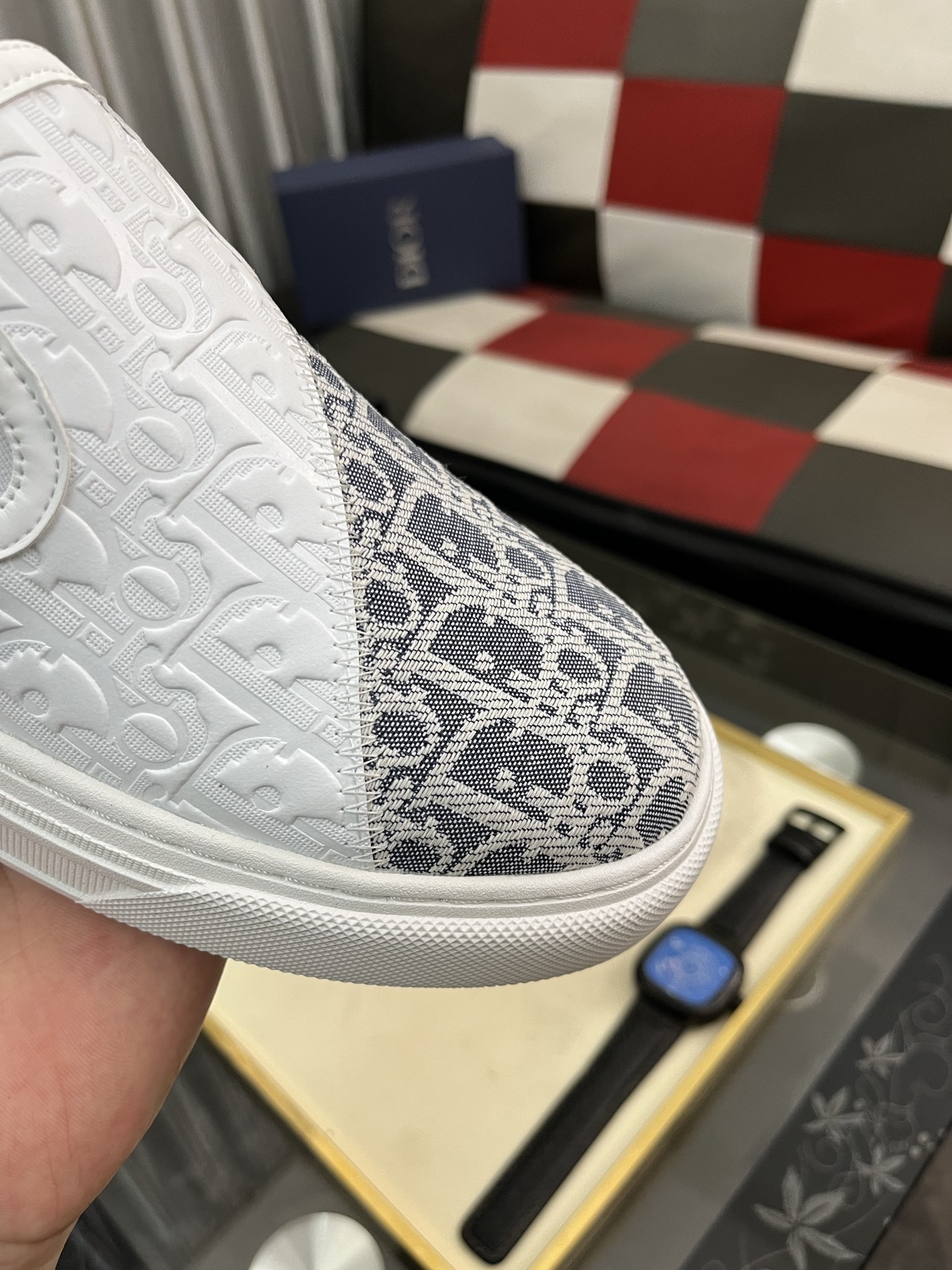 Dior Modern Slip-On Sneakers, Original Leather, Comfortable and Durable 7 i1746810552303 7083 0 5