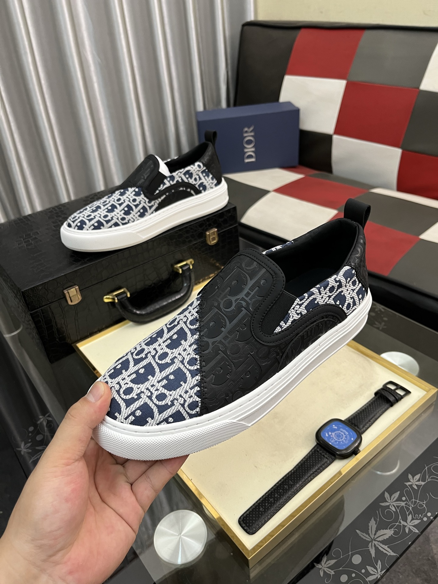 Dior Modern Slip-On Sneakers - Stylish, Comfortable, and Durable Shoes 6 i1746810867034 5514 0 4