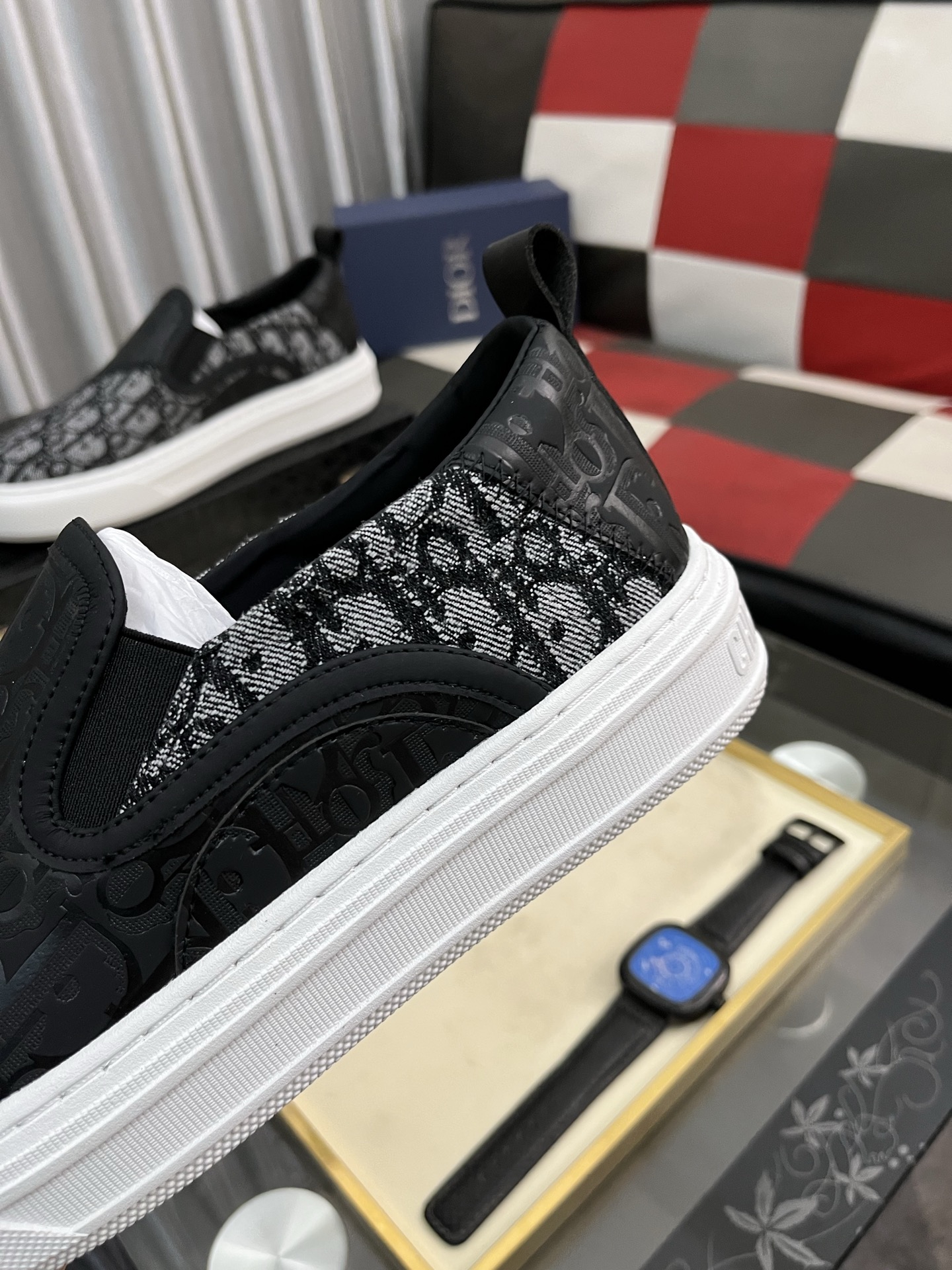 Dior Modern Slip-On Sneakers Original Leather Comfortable and Durable 8 i1746810878452 7763 0 6